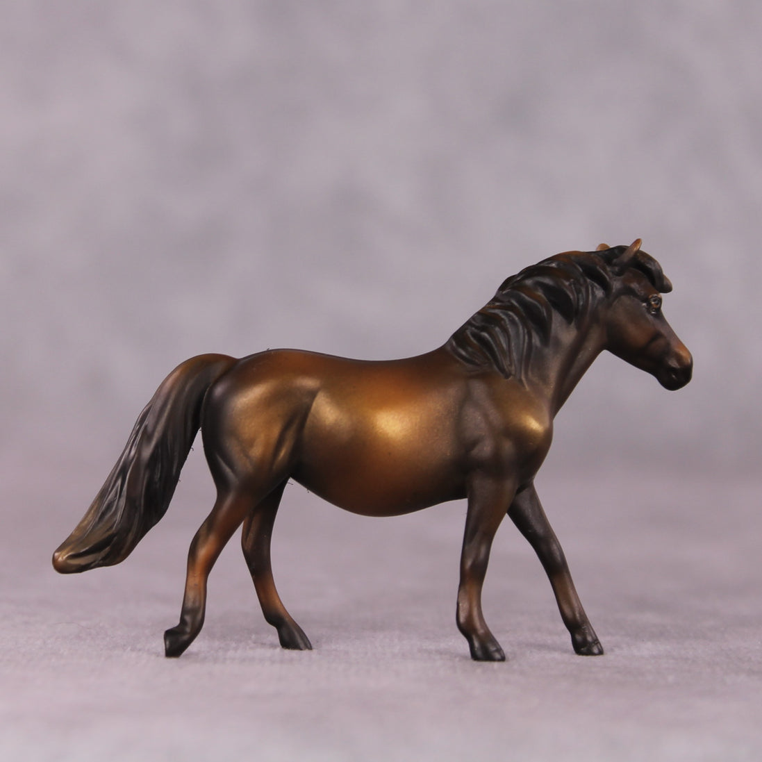 "Three More Sleepless Nights" OOAK Pony Chip By Kike Duarte SHCF25
