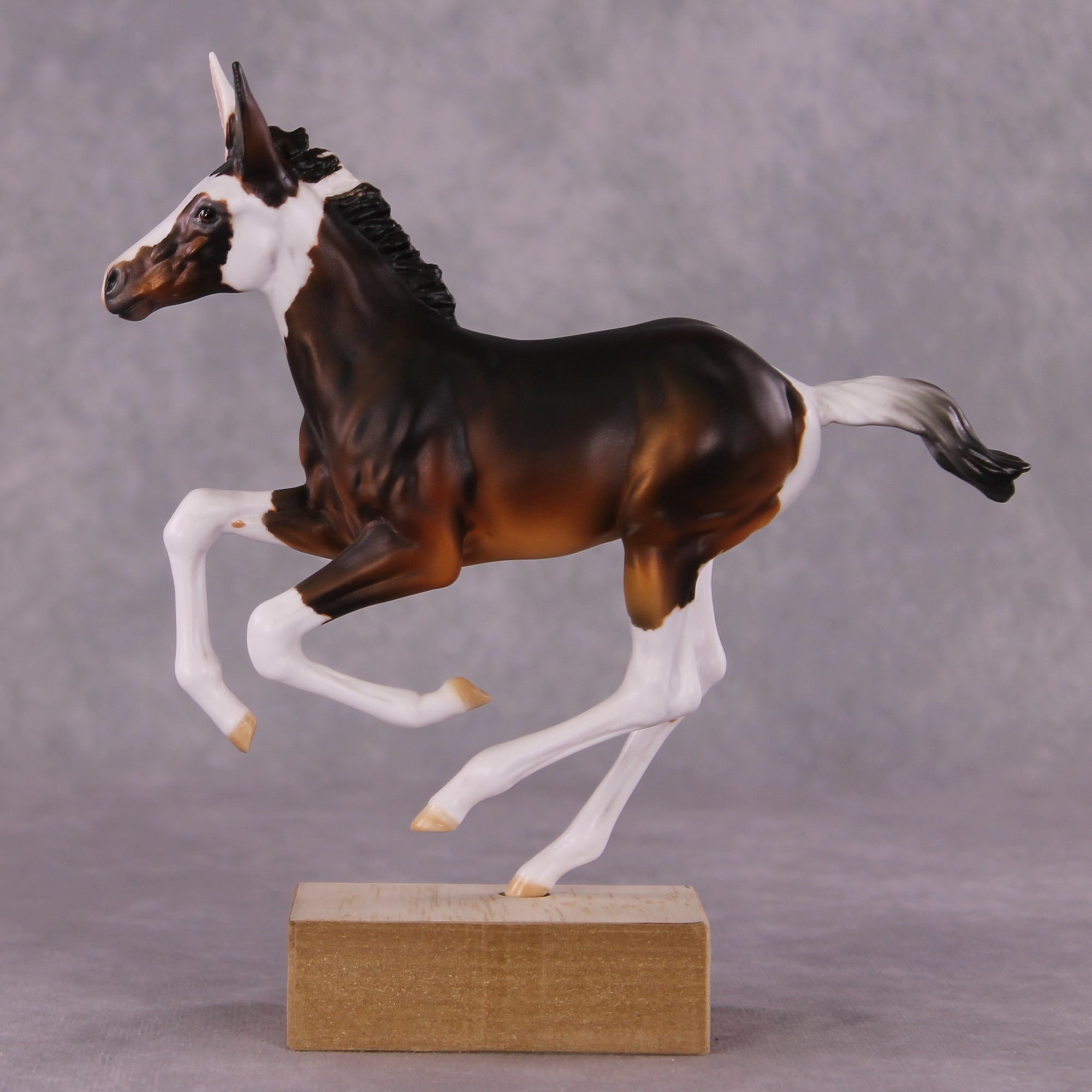 "Rose Unknown" OOAK Pimento Foal Blind Bag by Julie Keim SHCF25