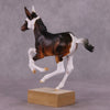 &quot;Rose Unknown&quot; OOAK Pimento Foal Blind Bag by Julie Keim SHCF25