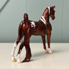 Gummi Cola OOAK Chestnut Tobiano Saddlebred Pebble By Jess Hamill EQ24