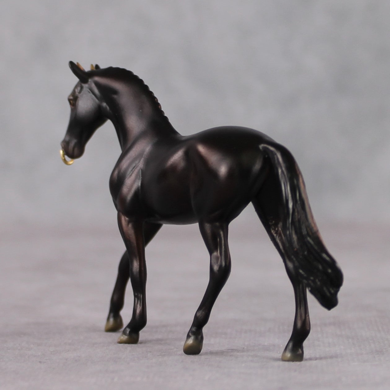 "Mini Labyrinth" OOAK Minotaur Warmblood Chip By Jess Hamill-Secret Surprise Chip Drop