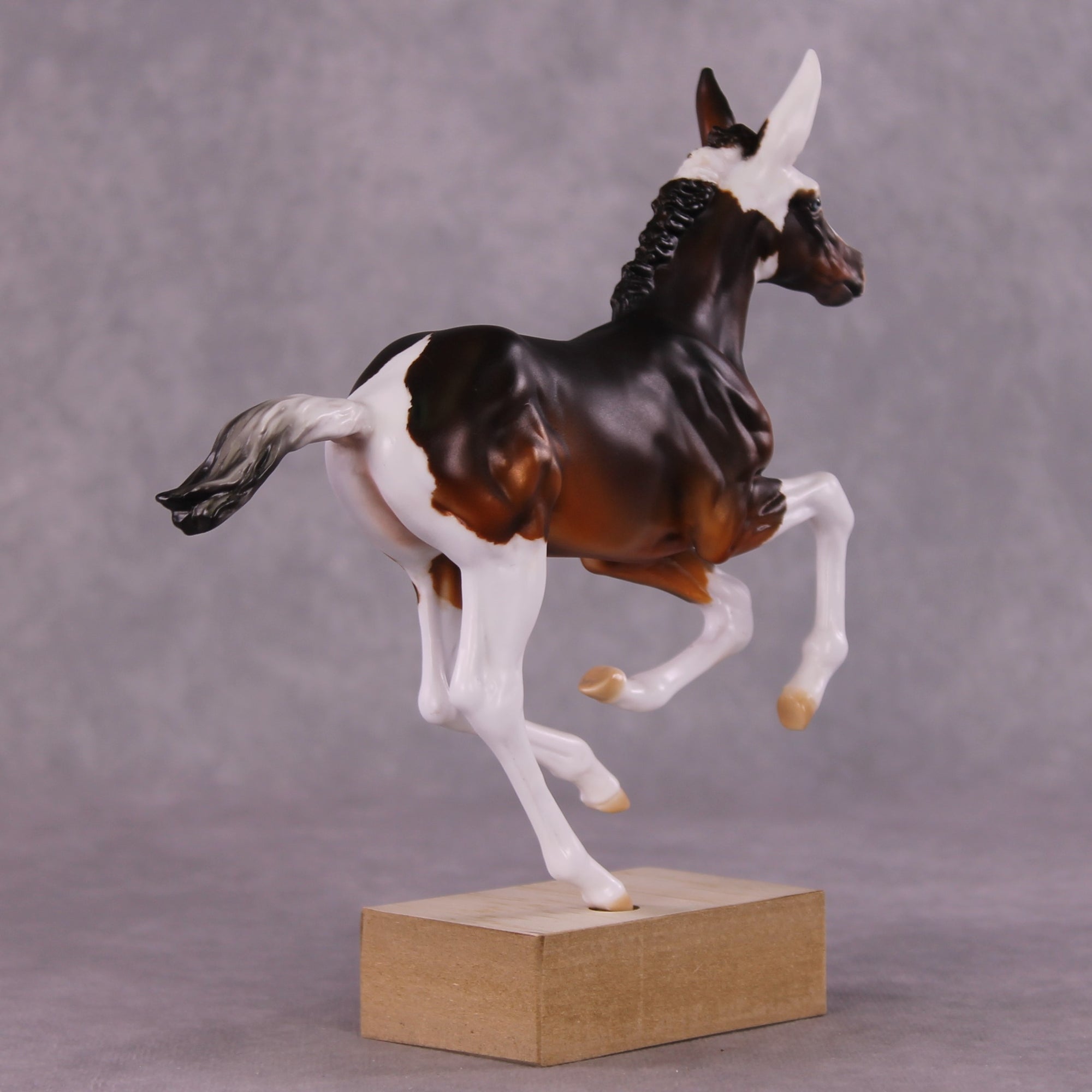 "Rose Unknown" OOAK Pimento Foal Blind Bag by Julie Keim SHCF25