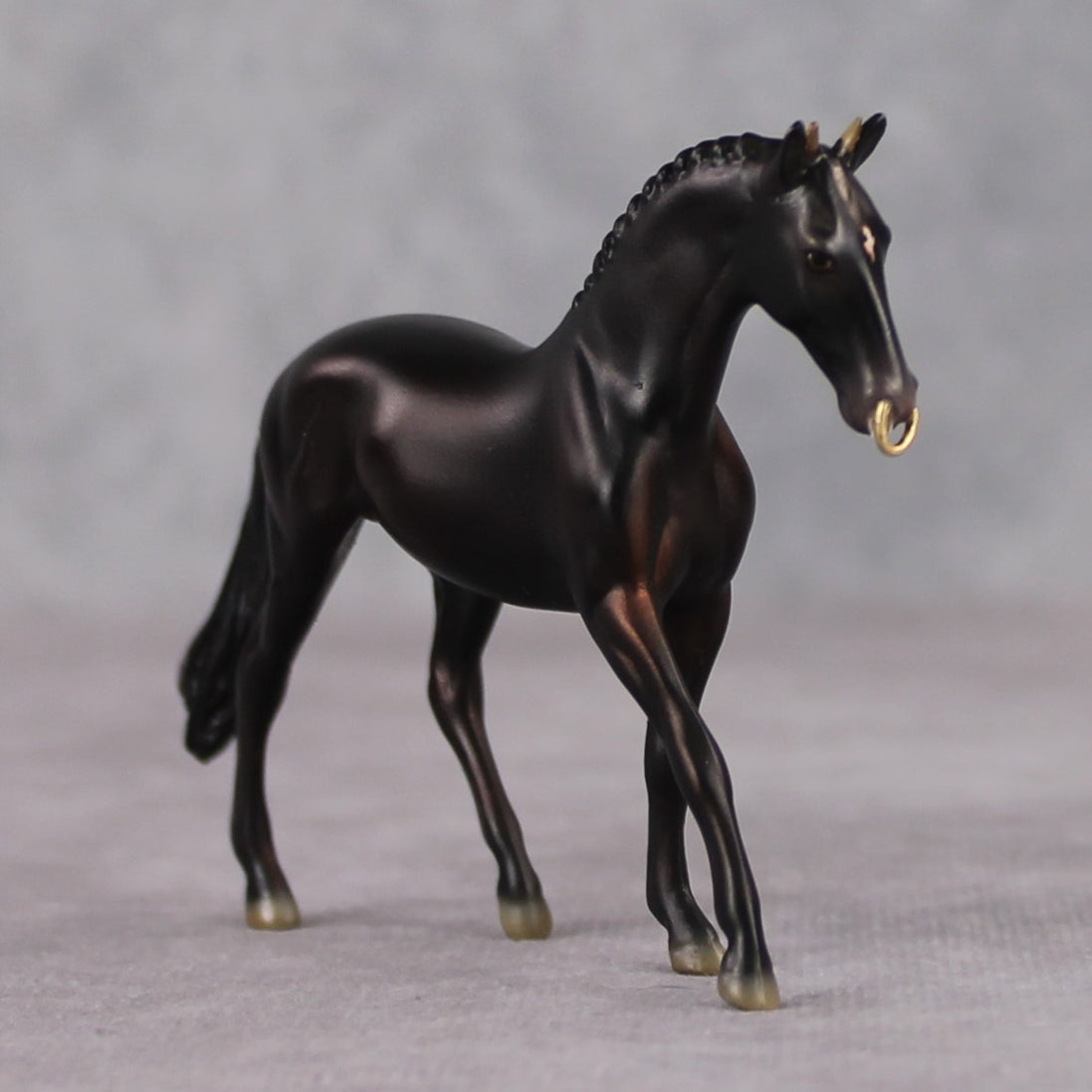 "Mini Labyrinth" OOAK Minotaur Warmblood Chip By Jess Hamill-Secret Surprise Chip Drop
