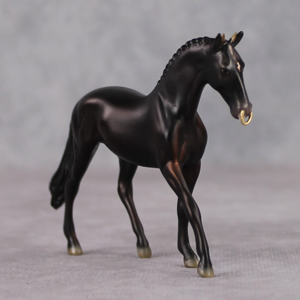 "Mini Labyrinth" OOAK Minotaur Warmblood Chip By Jess Hamill-Secret Surprise Chip Drop