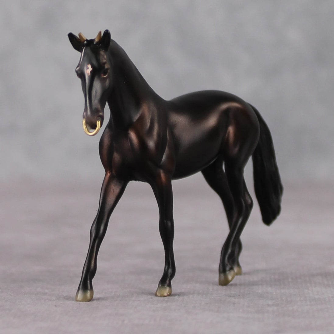 "Mini Labyrinth" OOAK Minotaur Warmblood Chip By Jess Hamill-Secret Surprise Chip Drop