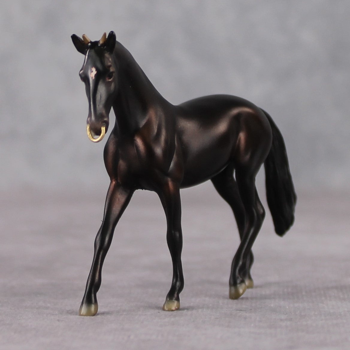 "Mini Labyrinth" OOAK Minotaur Warmblood Chip By Jess Hamill-Secret Surprise Chip Drop