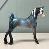 Gummi Shark OOAK Blue Deco Saddlebred Pebble By Jess Hamill EQ24