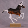 &quot;Rose Unknown&quot; OOAK Pimento Foal Blind Bag by Julie Keim SHCF25
