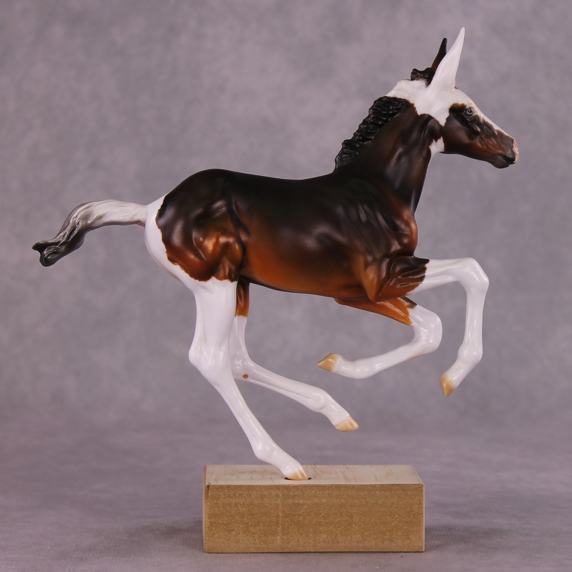 "Rose Unknown" OOAK Pimento Foal Blind Bag by Julie Keim SHCF25