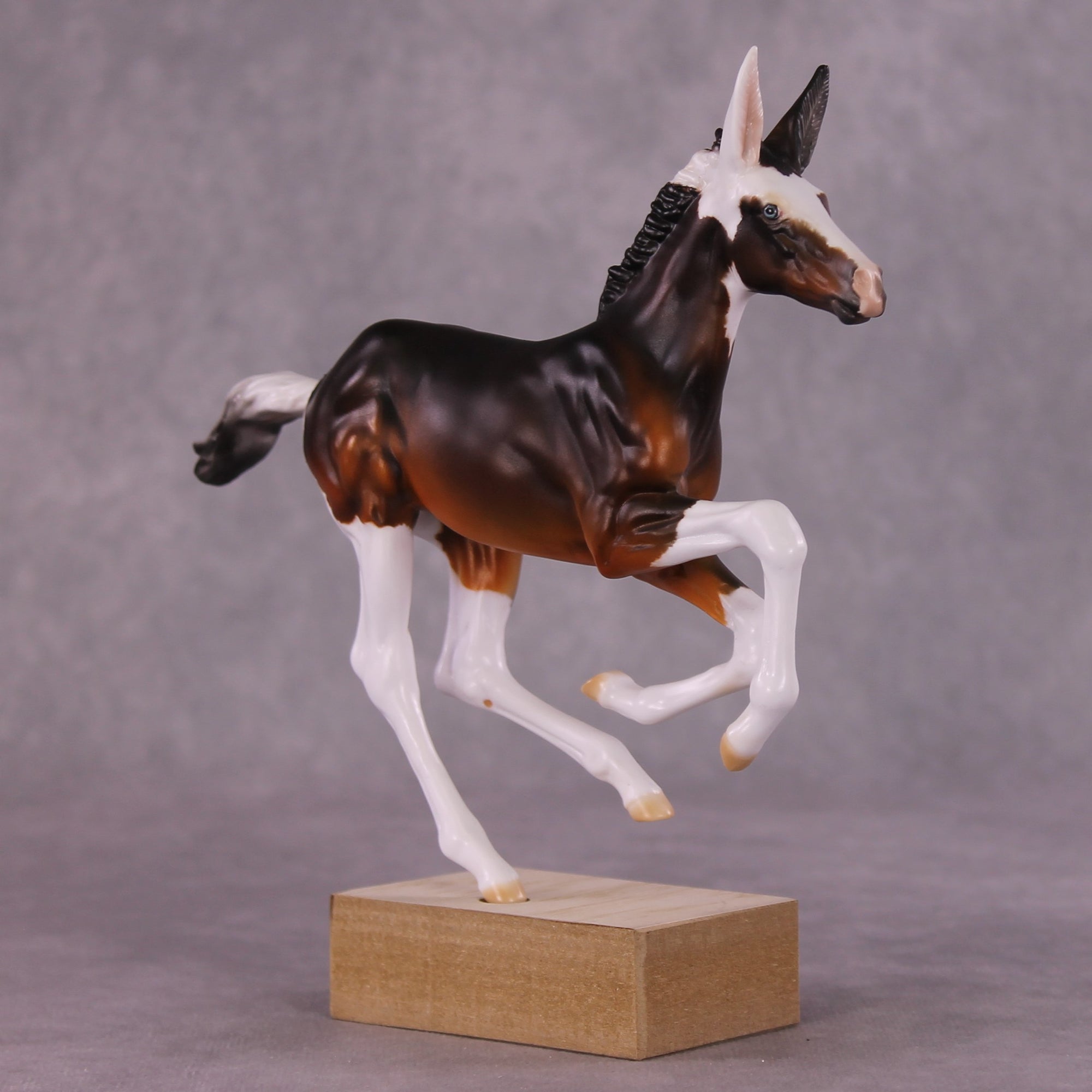 "Rose Unknown" OOAK Pimento Foal Blind Bag by Julie Keim SHCF25