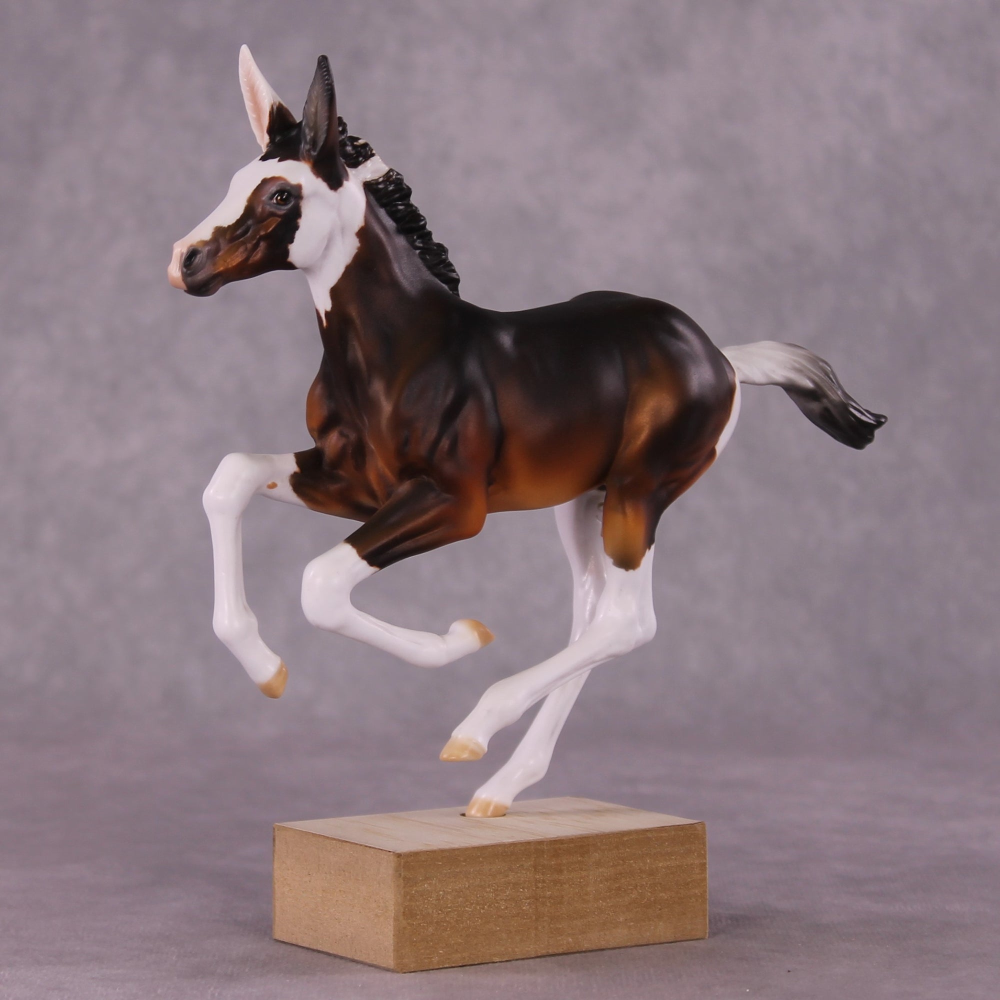 "Rose Unknown" OOAK Pimento Foal Blind Bag by Julie Keim SHCF25