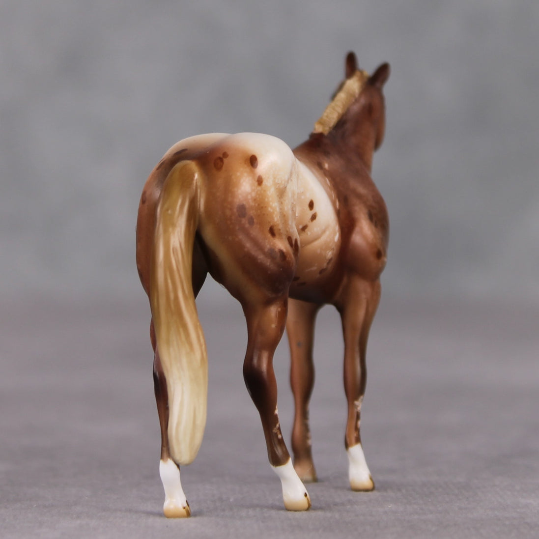 "Mini Virginia" LE-3 Appaloosa Custom Stock Chip By Julie Keim -Secret Surprise Chip Drop