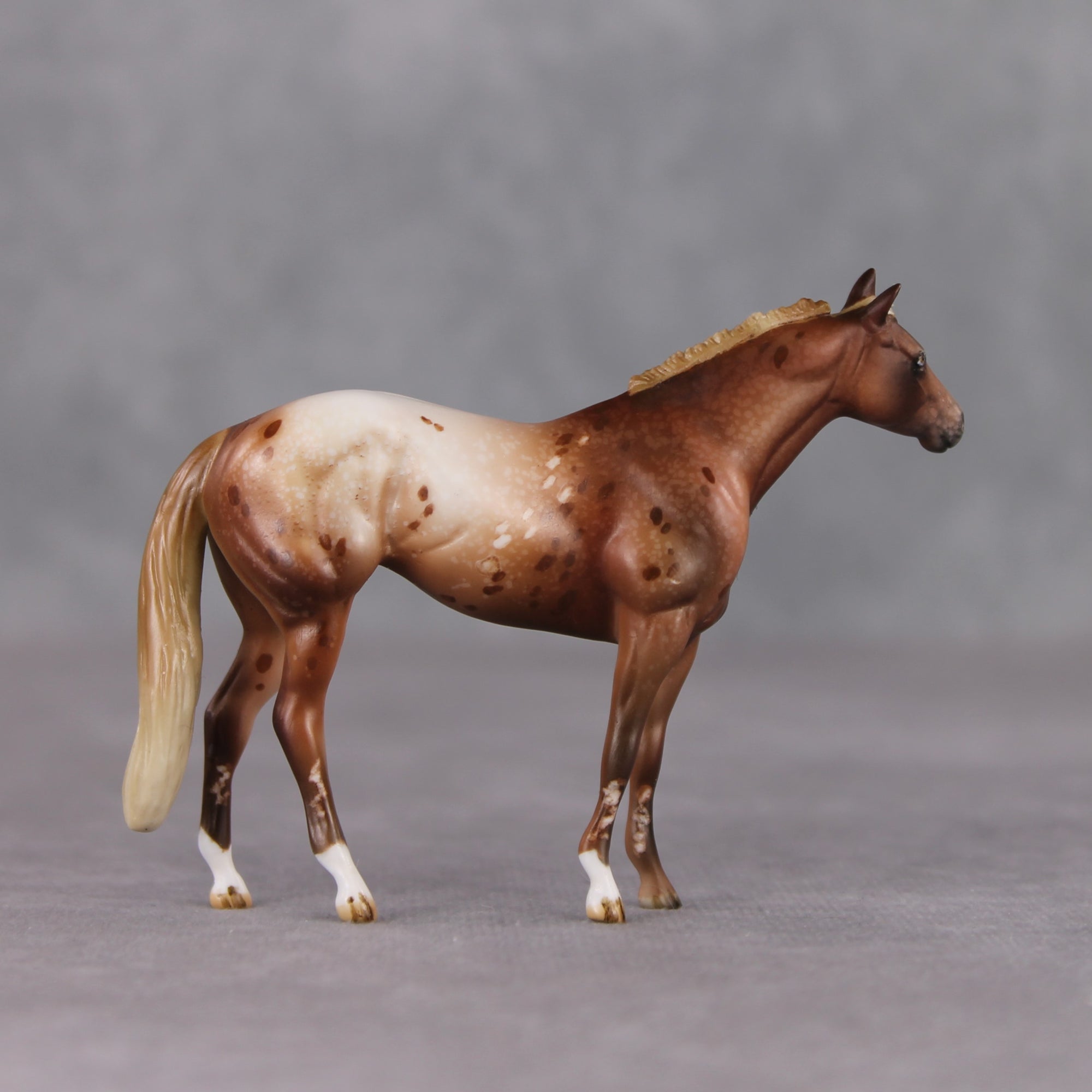 "Mini Virginia" LE-3 Appaloosa Custom Stock Chip By Julie Keim -Secret Surprise Chip Drop