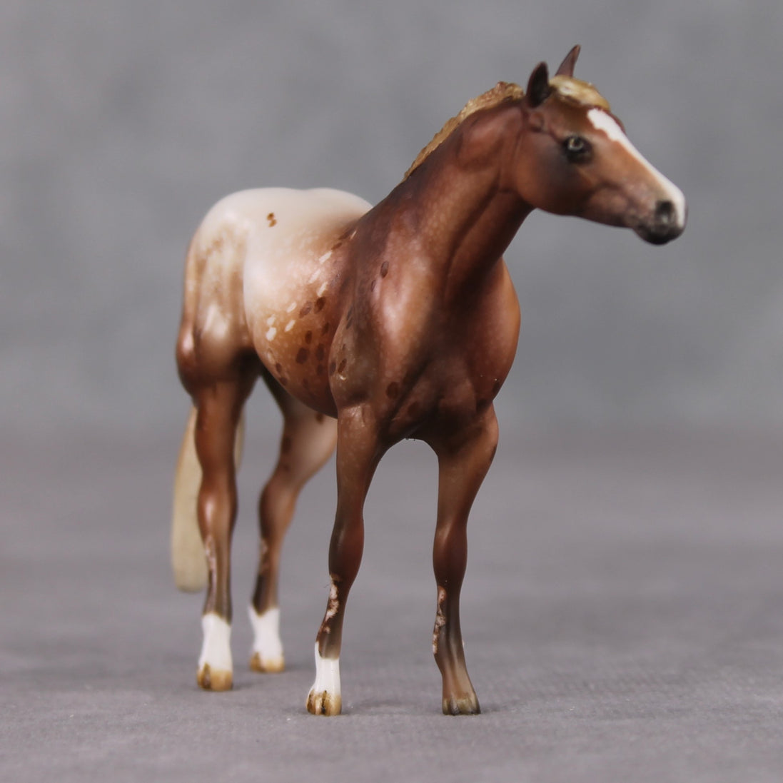 "Mini Virginia" LE-3 Appaloosa Custom Stock Chip By Julie Keim -Secret Surprise Chip Drop