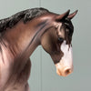 Arvad OOAK Dappled Bay Going Grey Irish Draught By Dawn Quick EQ24