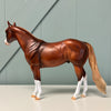 Phelps OOAK Chestnut Ideal Stock Horse By Julie Keim EQ24