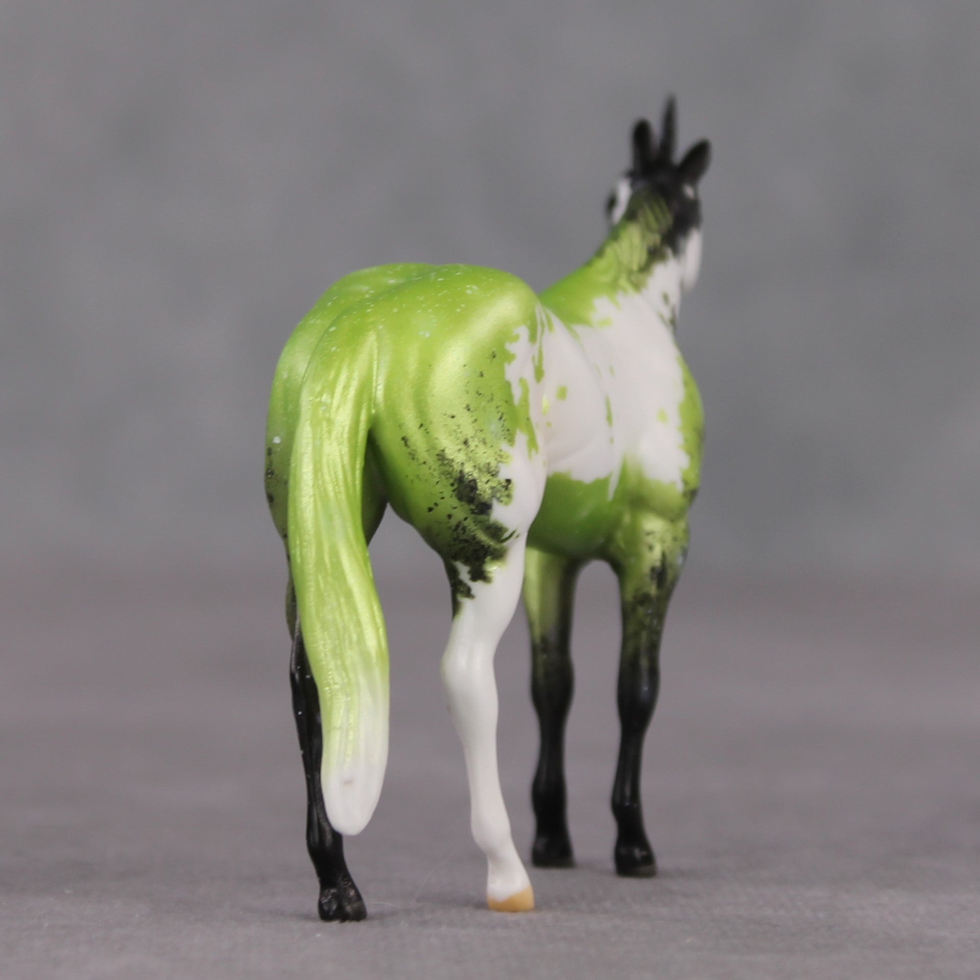 "Mini [Redacted]" LE-3 Alien Inspired Green Deco Unicorn Stock Chip By Jess Hamill -Secret Surprise Chip Drop