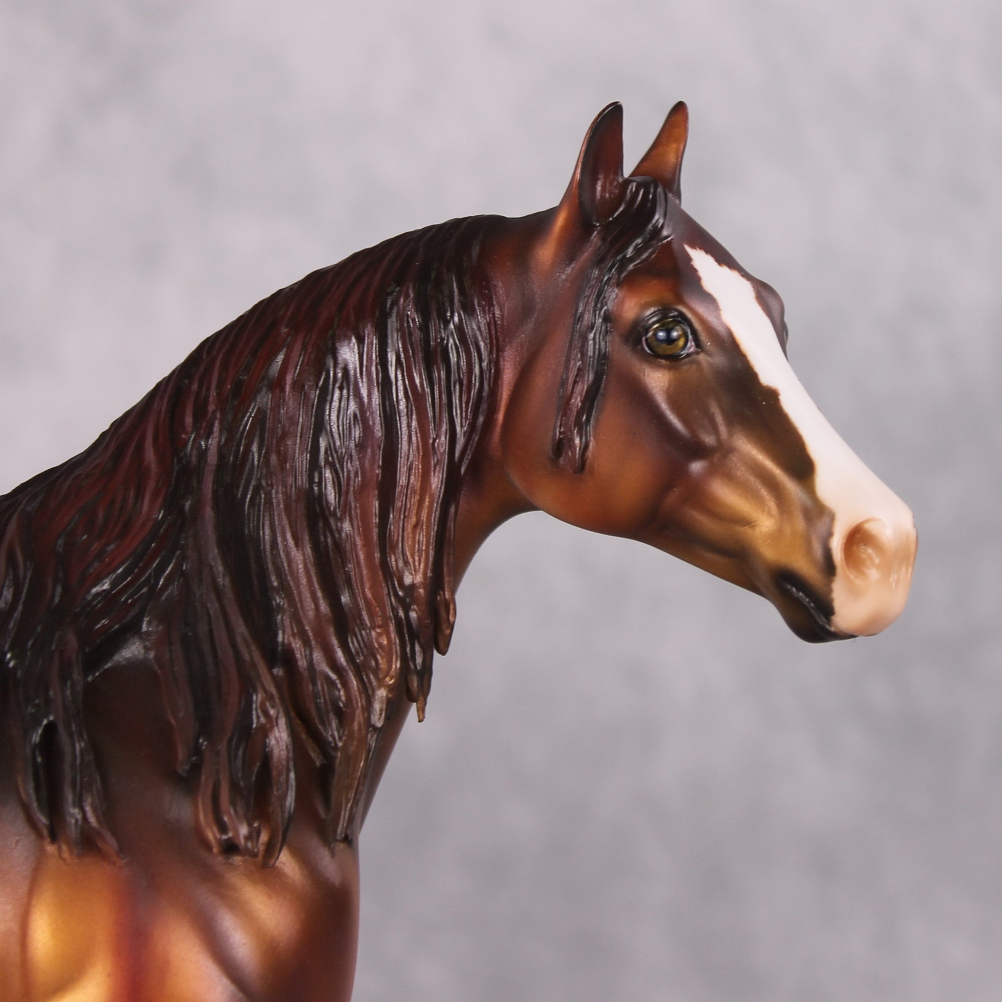 "Lucky Draw" OOAK Brindle Ideal Stock Horse Painted By Julie Keim Best Offer 1/14/25