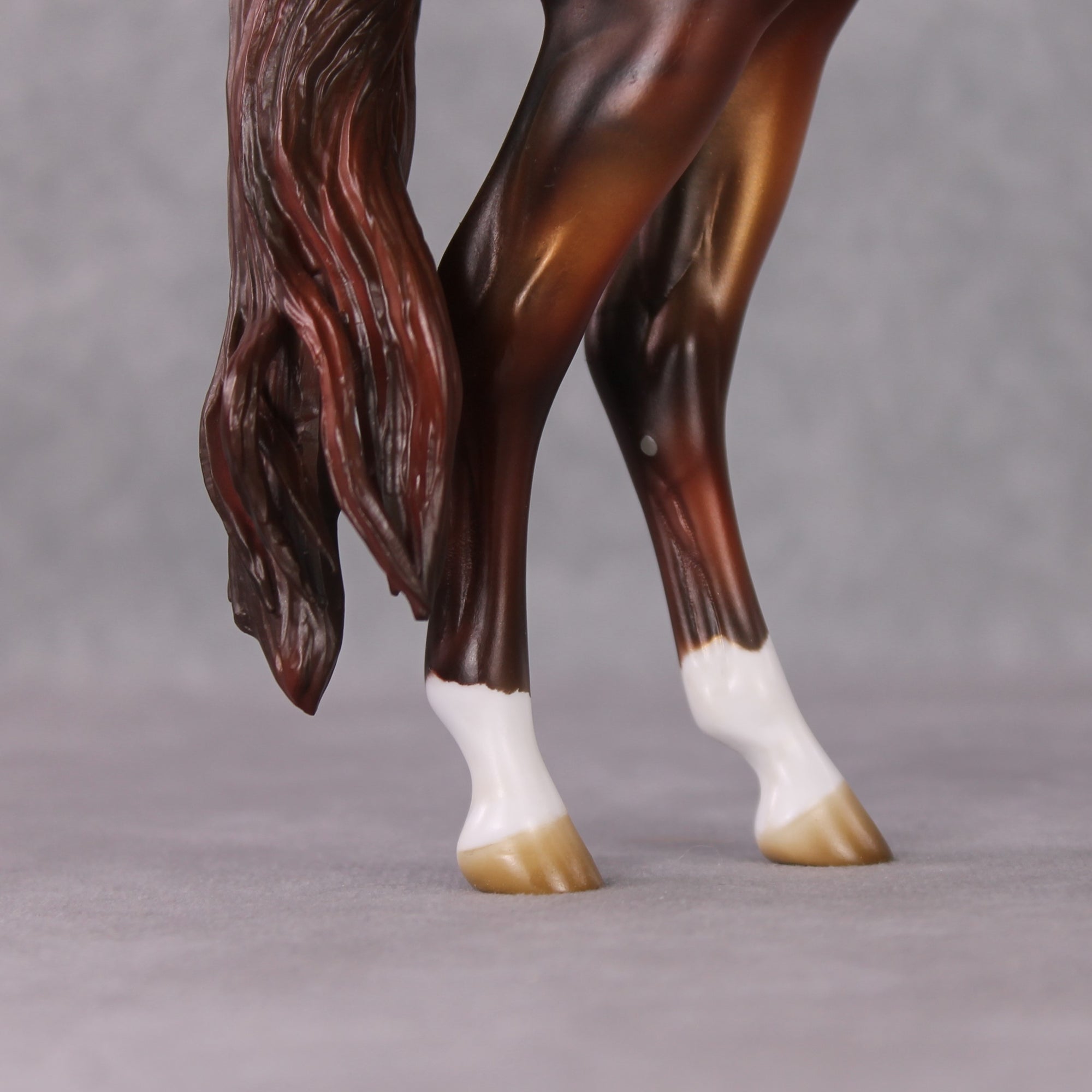 "Lucky Draw" OOAK Brindle Ideal Stock Horse Painted By Julie Keim Best Offer 1/14/25