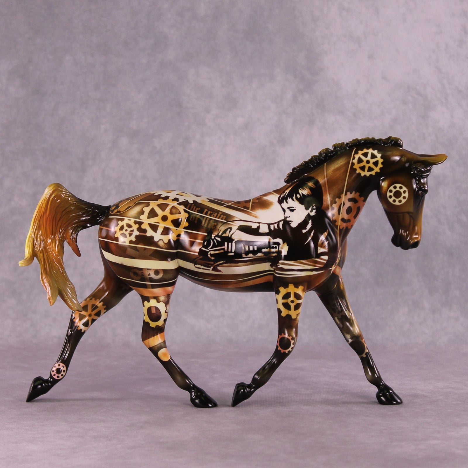 "Keep Rolling" Glossy OOAK FCM Palouse by Kike Duarte SHCF25OS