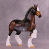 Don&#39;t Fear the Dapples OOAK Trotting Drafter by Anna Rieck DDOOAKs25