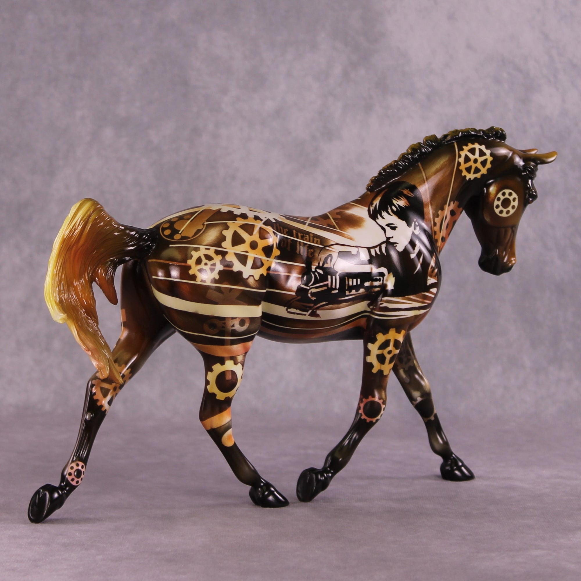 "Keep Rolling" Glossy OOAK FCM Palouse by Kike Duarte SHCF25OS