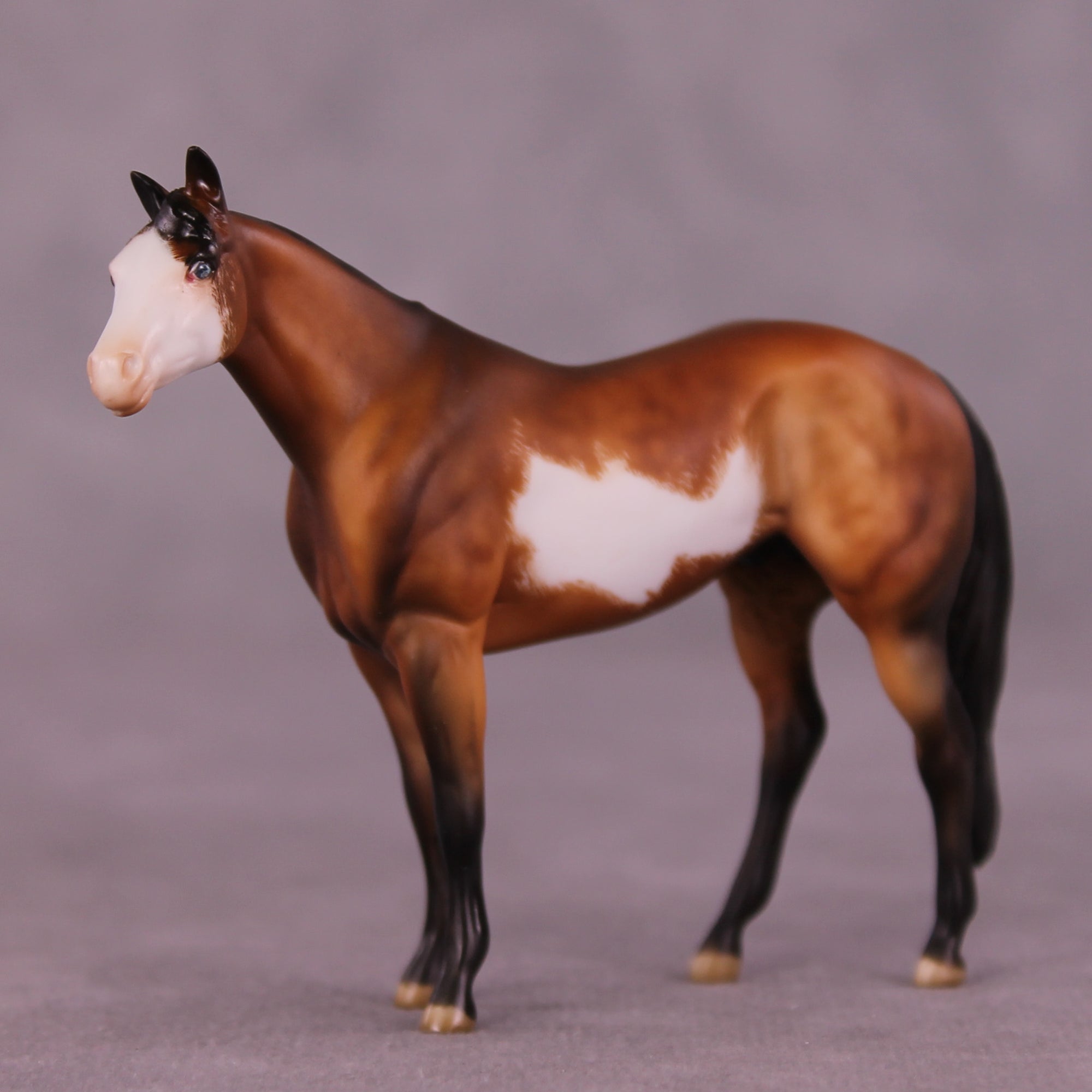 Vervain OOAK Chip Stock Horse by Julie Keim LHS25