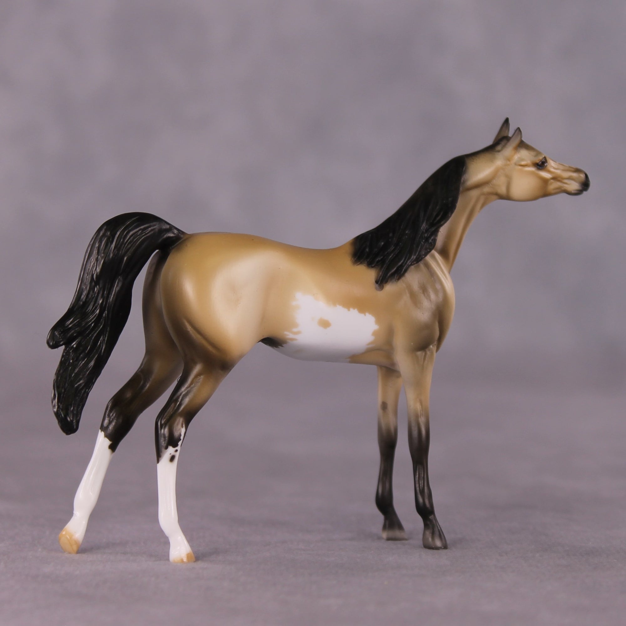 "Pilcrow" OOAK Arabian Chip by Dawn Quick SHCF25OS