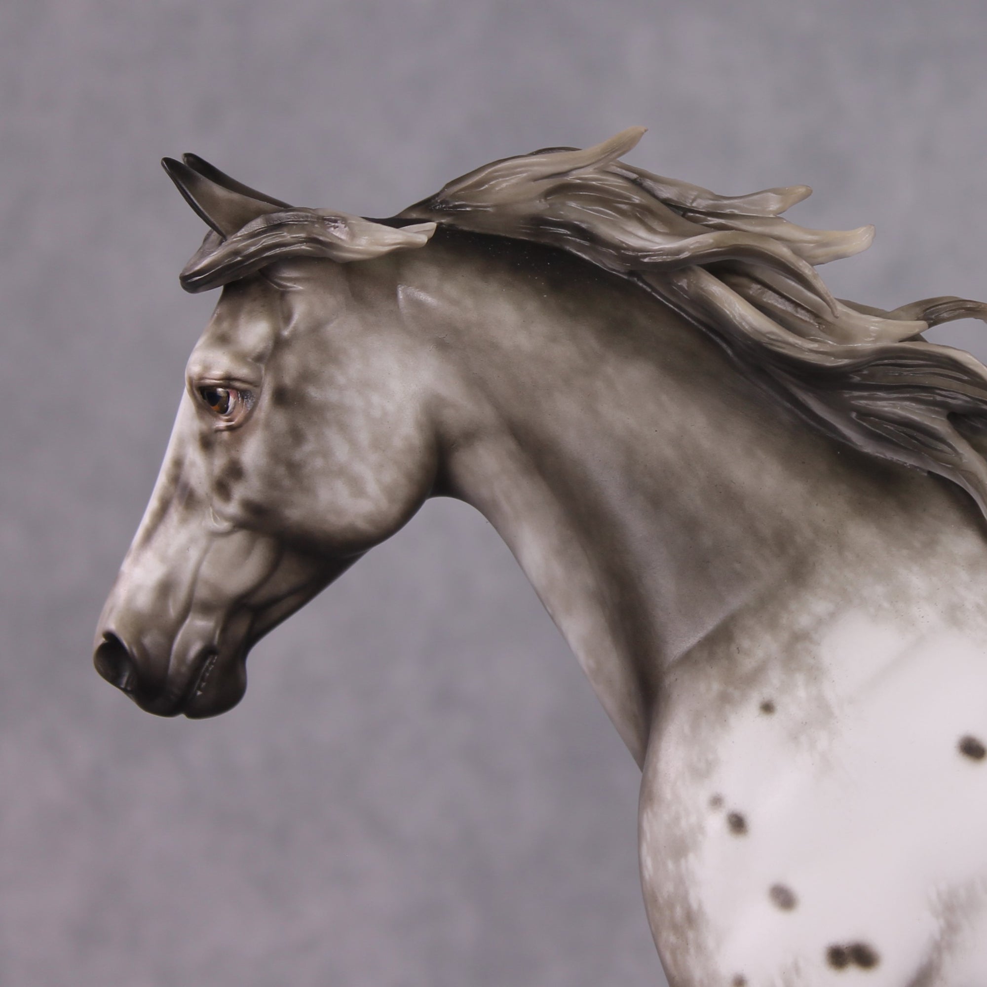 "Nothin But the Blues" OOAK Appaloosa Palouse Painted By Sheryl Leisure &amp; Mona Best Offer 1/14/25