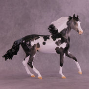 Deep Blue OOAK FCM Arabian Mare by Anna Rieck DDOOAKs25