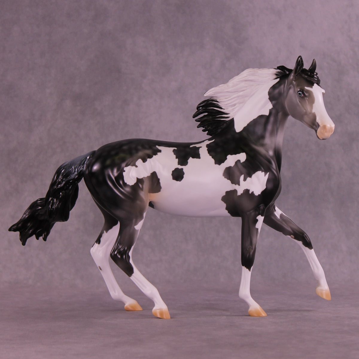 Deep Blue OOAK FCM Arabian Mare by Anna Rieck DDOOAKs25