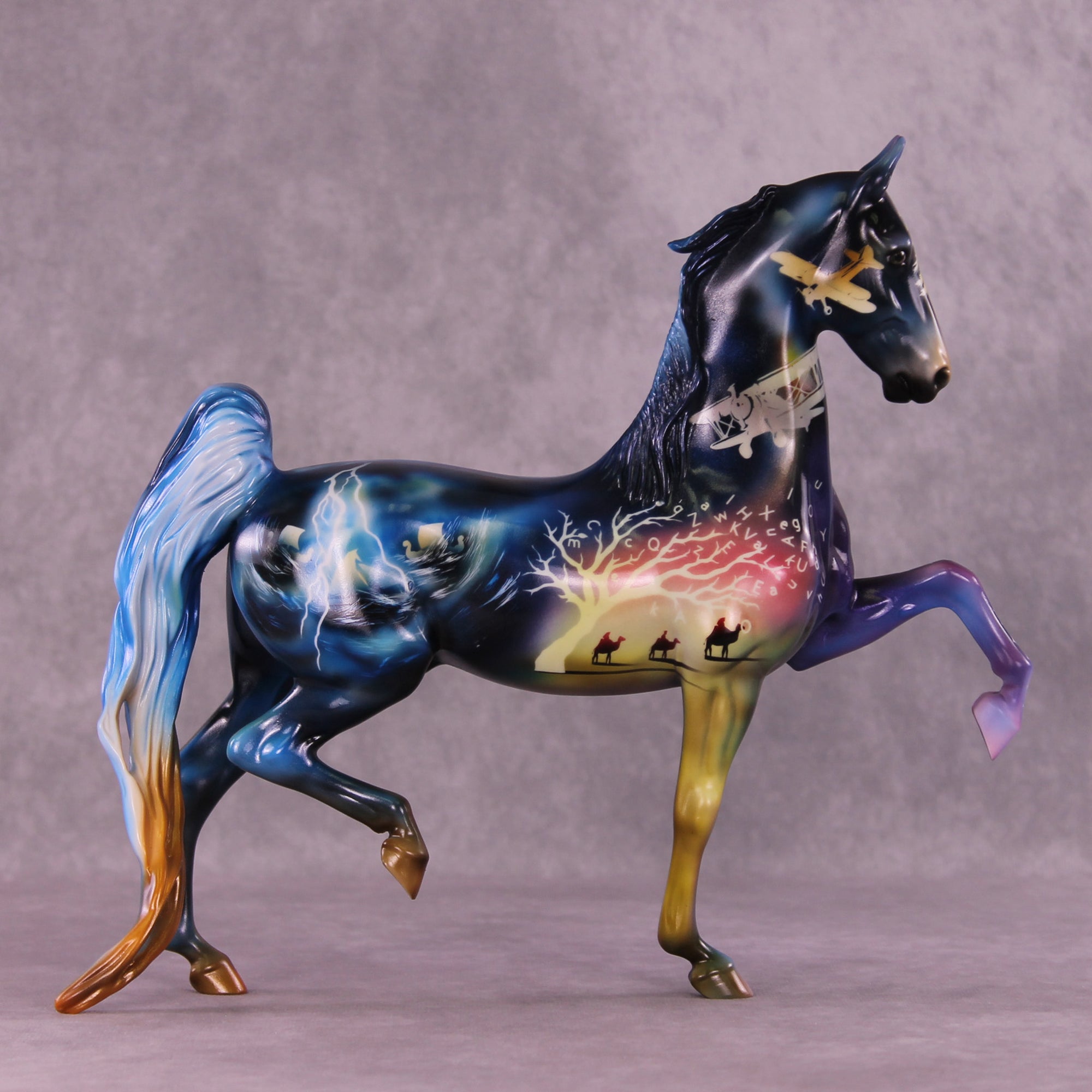 Childhood Dreams OOAK American Saddlebred by Kike (Enrique) Duarte DDOOAKs25