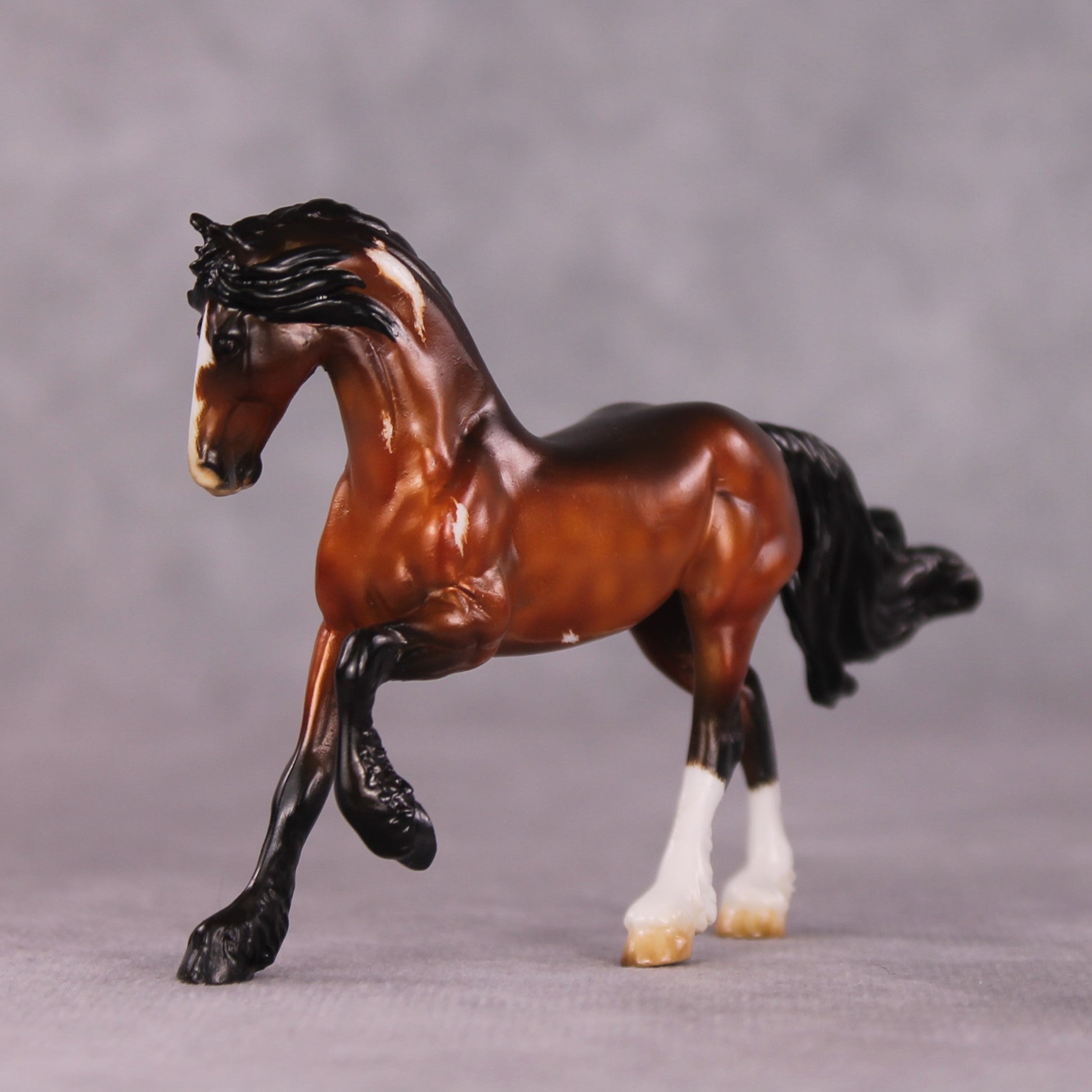 "Contemplating Love" EFCM Friesian Chip By Kristen Cermele