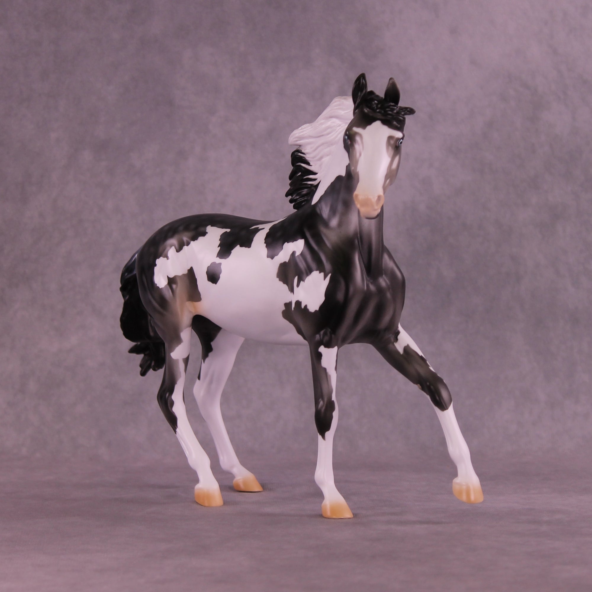 Deep Blue OOAK FCM Arabian Mare by Anna Rieck DDOOAKs25