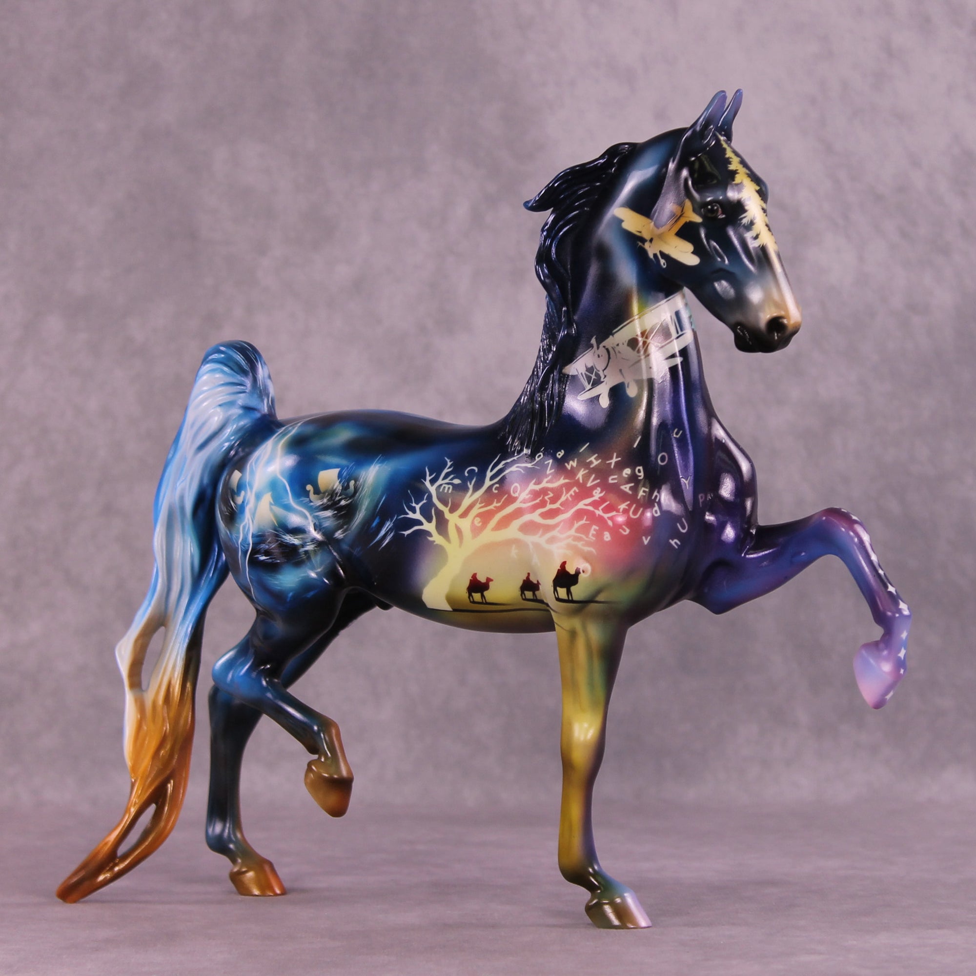 Childhood Dreams OOAK American Saddlebred by Kike (Enrique) Duarte DDOOAKs25