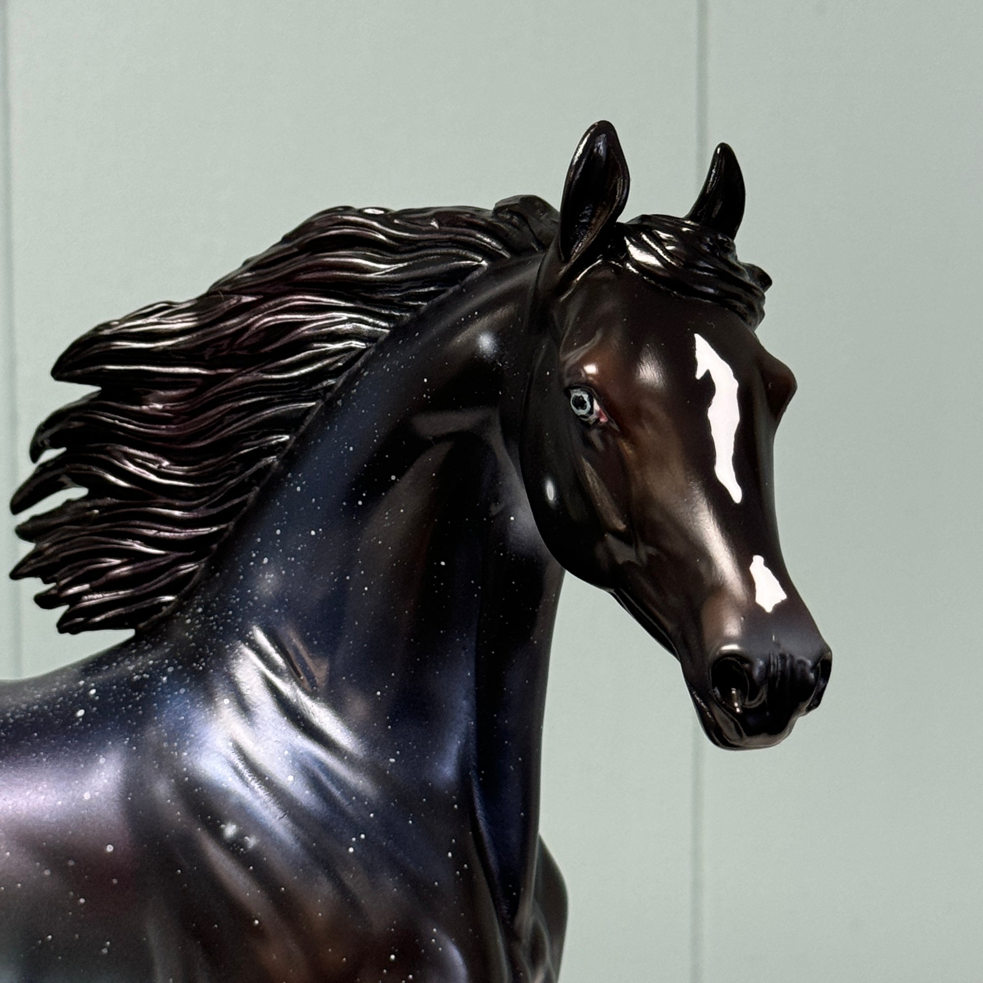 Solace - OOAK Housed Within the Heart Series LE-15 Run Deco Arabian Mare By Ellen Robbins EQ24 Based on Art of the Horse Literature Submission By Erin Verscheure