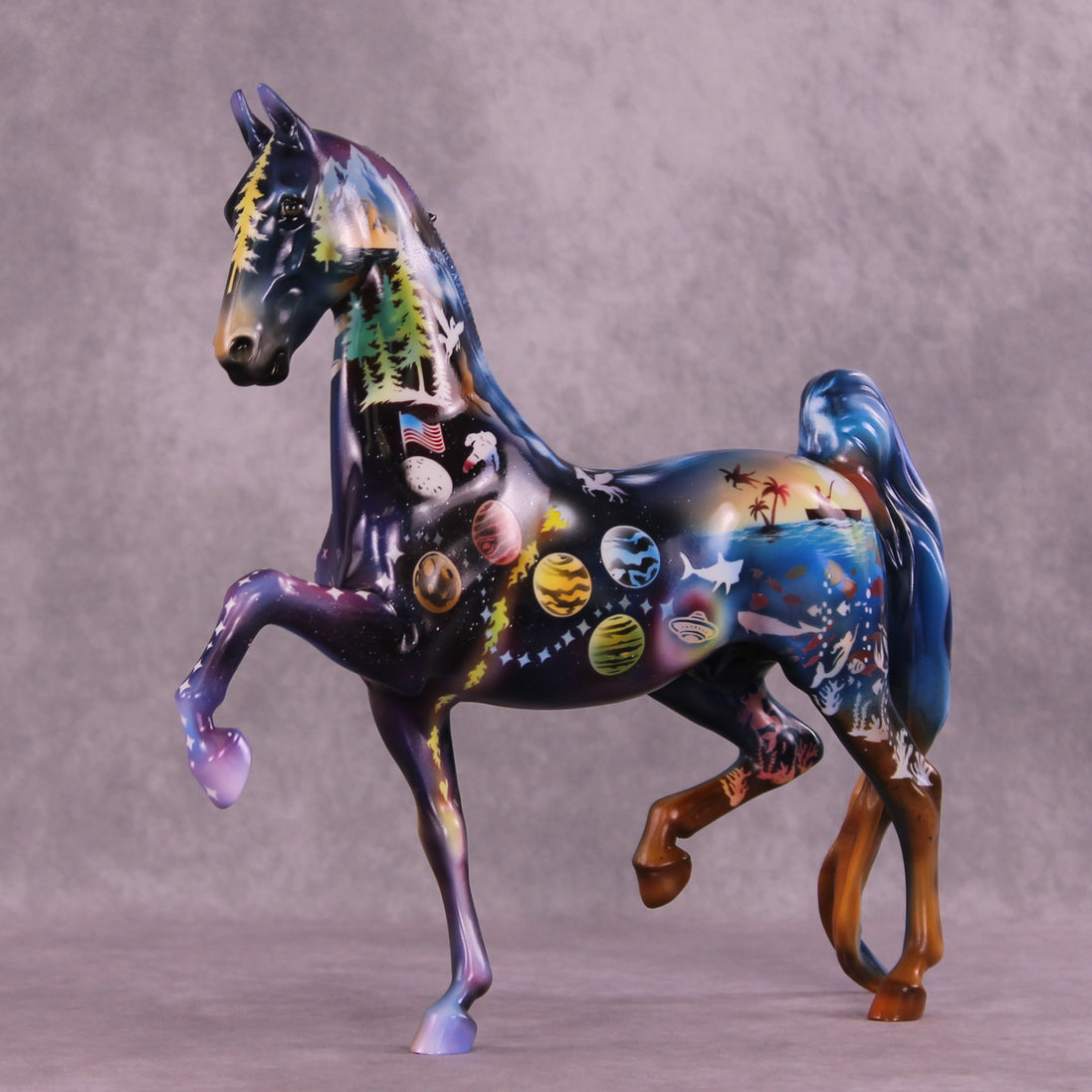 Childhood Dreams OOAK American Saddlebred by Kike (Enrique) Duarte DDOOAKs25