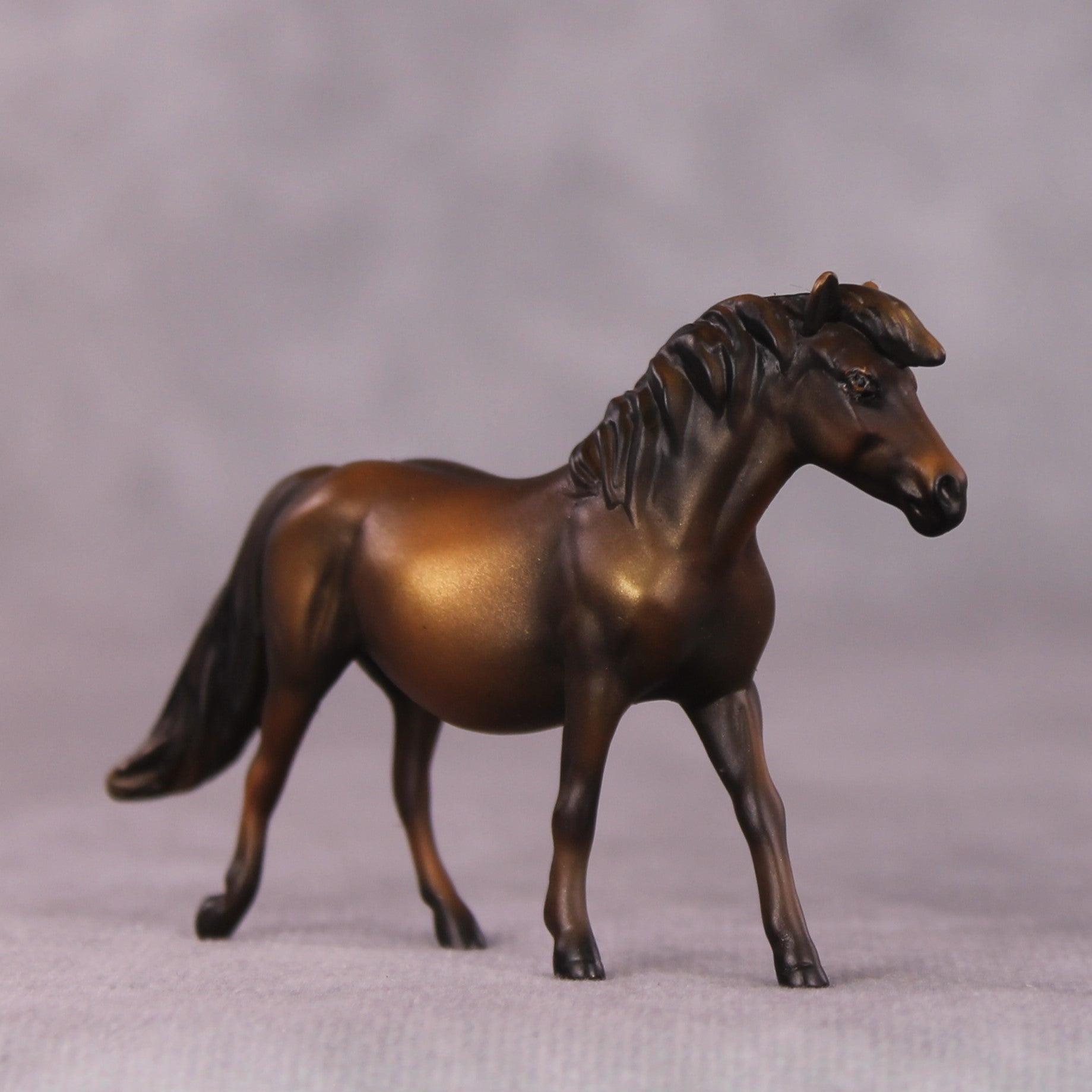 "Three More Sleepless Nights" OOAK Pony Chip By Kike Duarte SHCF25