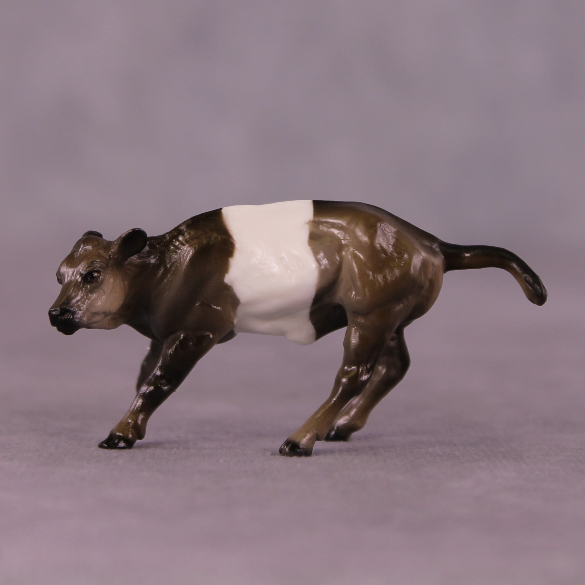 "Olivia" OOAK Calf Chip by Julie Keim EQ25