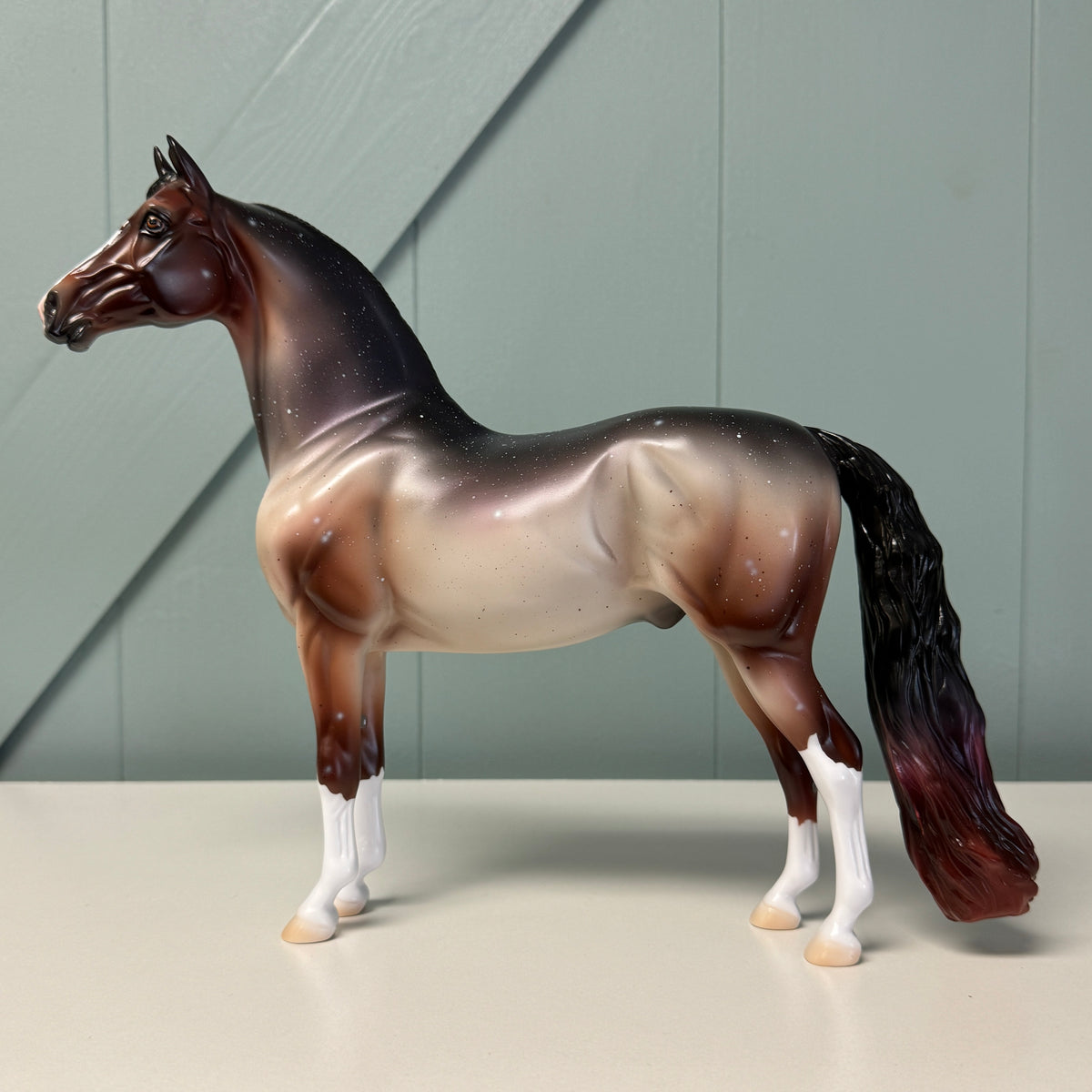 Of My Dreams - OOAK Housed Within the Heart Series LE-15 Run Deco Morgan By Ellen Robbins EQ24 Based on Art of the Horse Literature Submission By Erin Verscheure