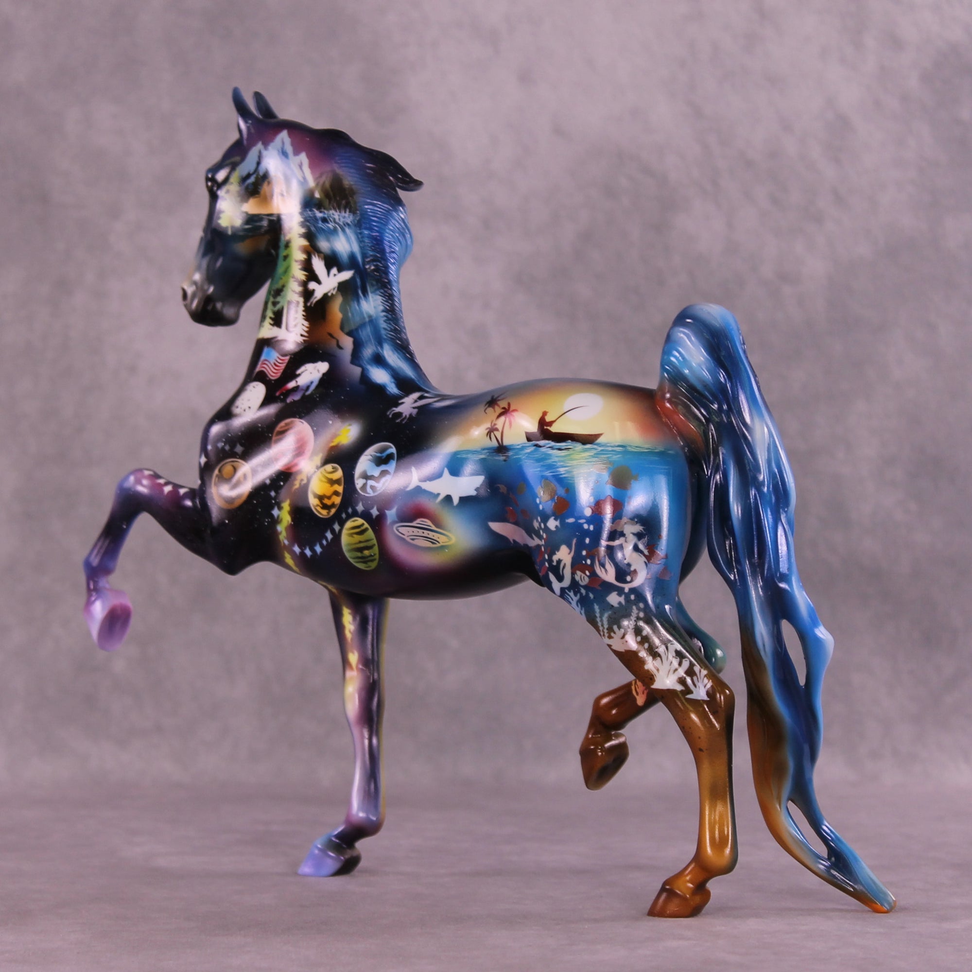 Childhood Dreams OOAK American Saddlebred by Kike (Enrique) Duarte DDOOAKs25