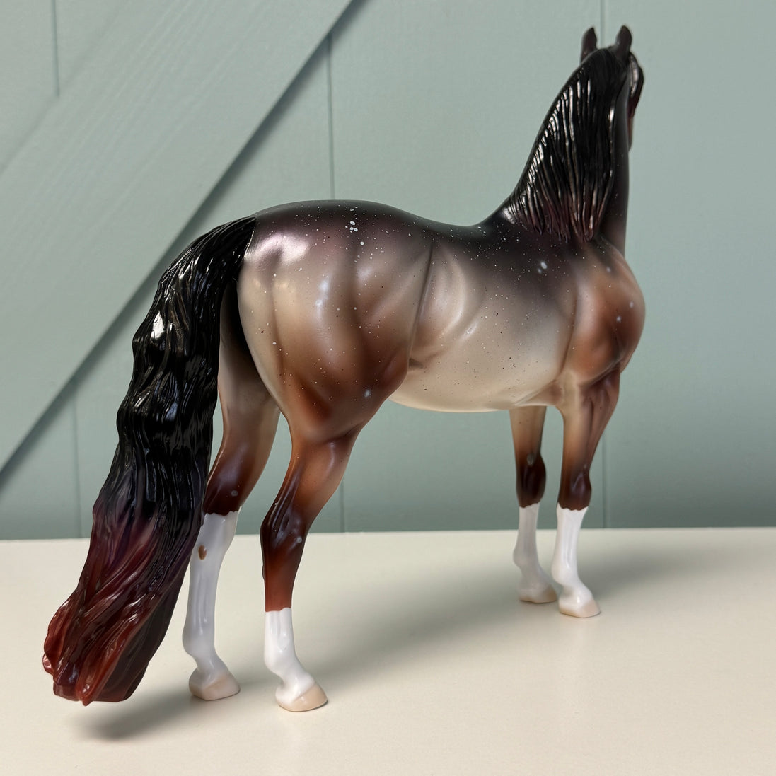 Of My Dreams - OOAK Housed Within the Heart Series LE-15 Run Deco Morgan By Ellen Robbins EQ24 Based on Art of the Horse Literature Submission By Erin Verscheure
