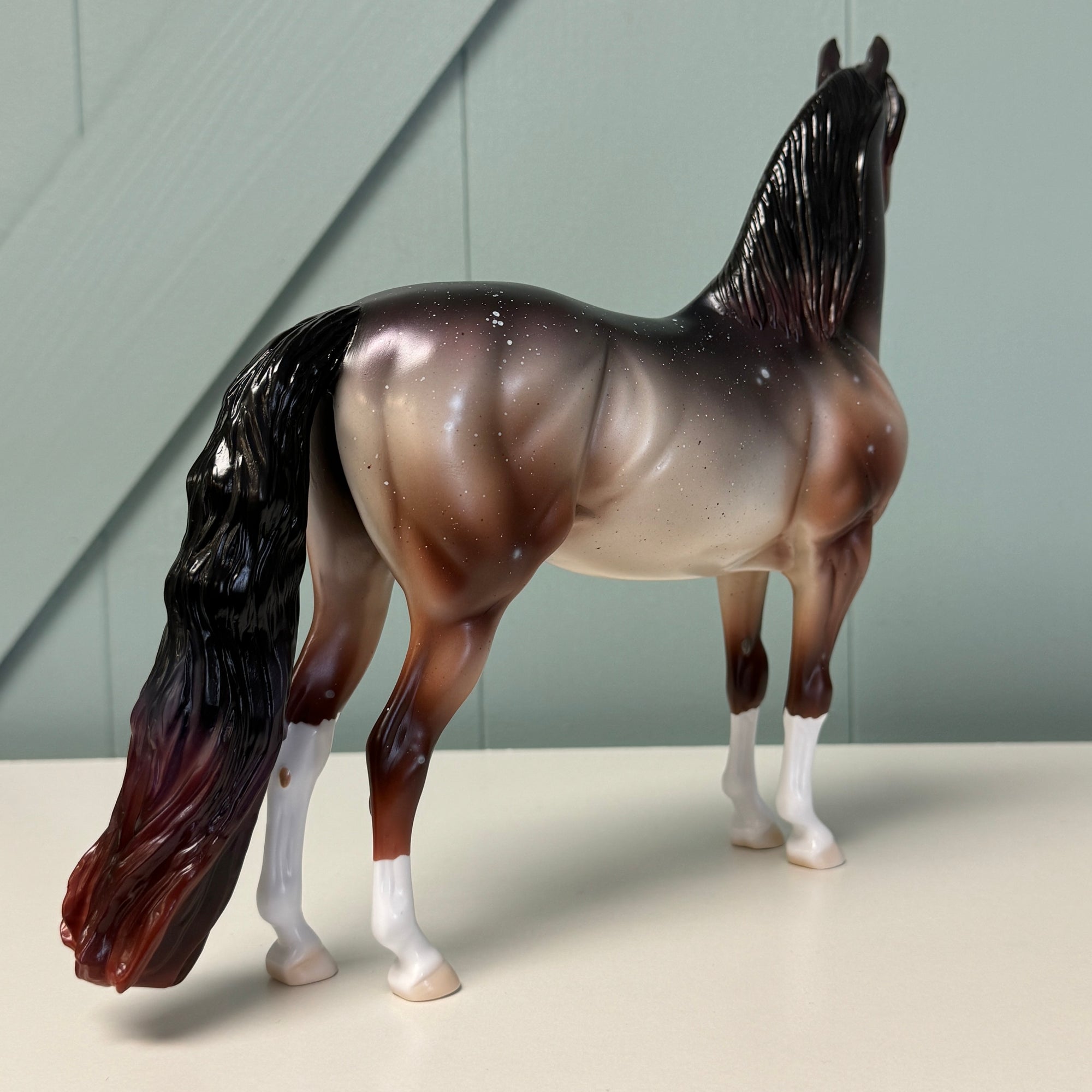 Of My Dreams - OOAK Housed Within the Heart Series LE-15 Run Deco Morgan By Ellen Robbins EQ24 Based on Art of the Horse Literature Submission By Erin Verscheure