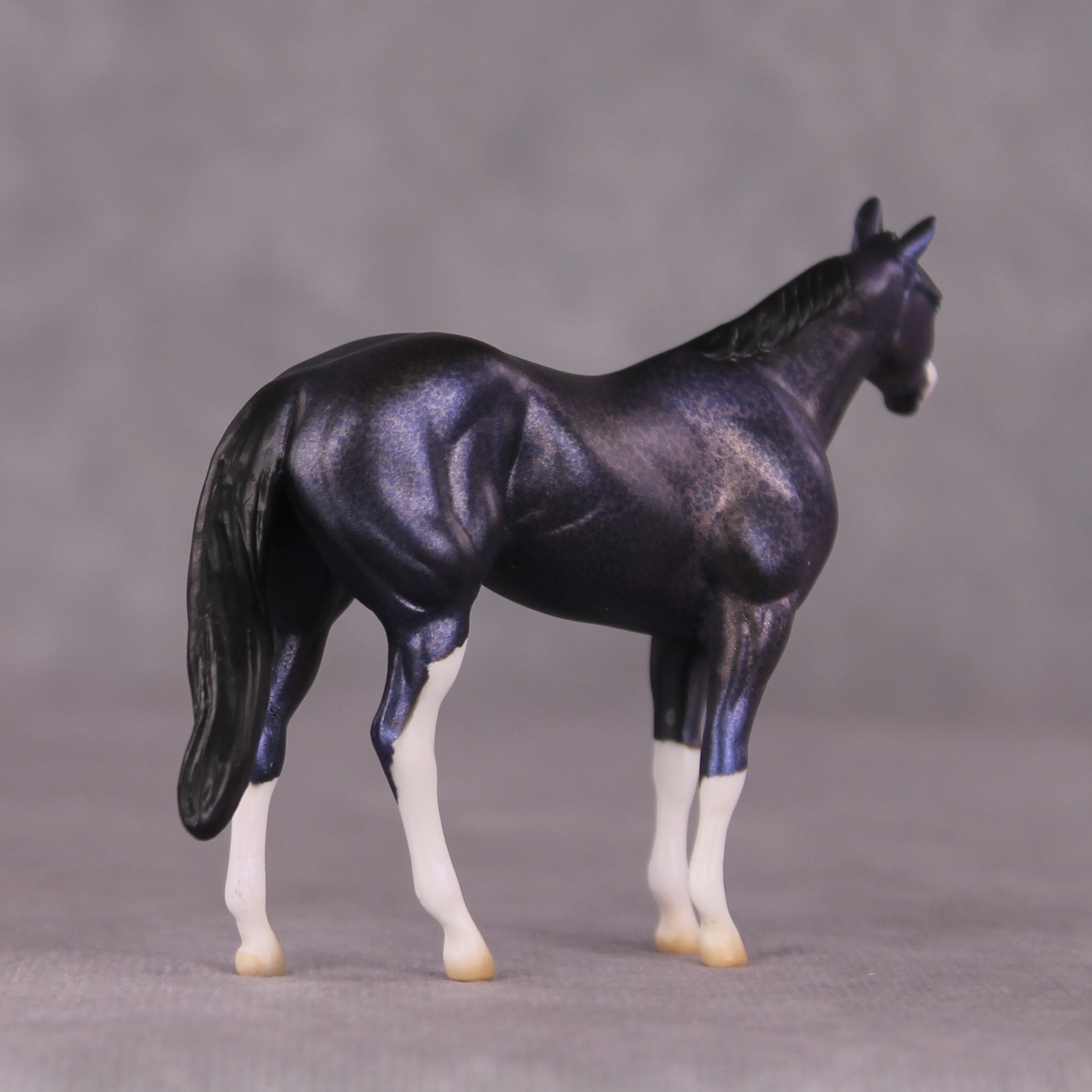 "A Single Blueberry" OOAK FCM Stock Chip By Amanda Brock - June GemStones Series