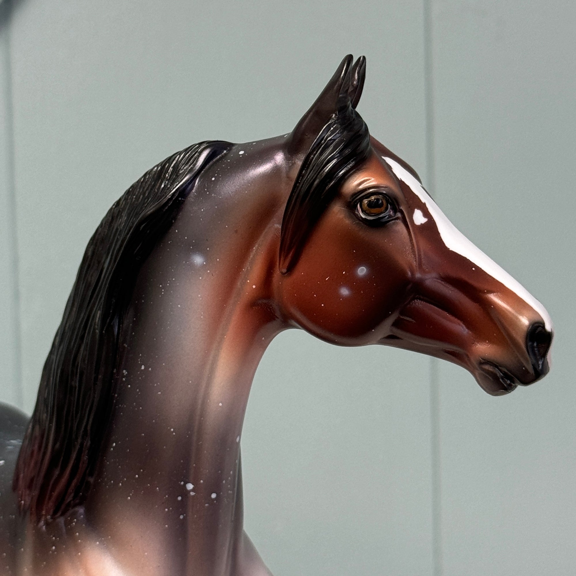 Of My Dreams - OOAK Housed Within the Heart Series LE-15 Run Deco Morgan By Ellen Robbins EQ24 Based on Art of the Horse Literature Submission By Erin Verscheure