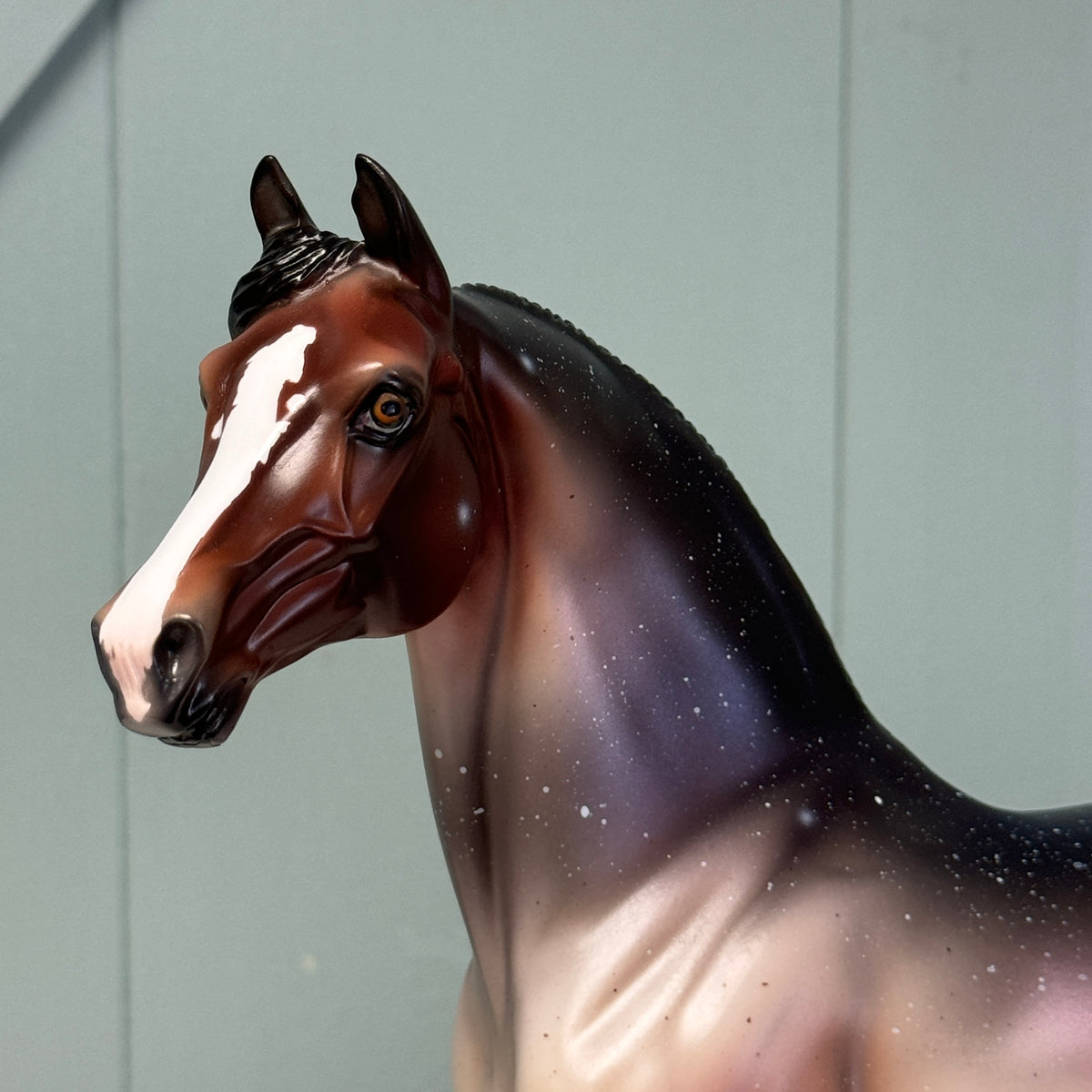 Of My Dreams - OOAK Housed Within the Heart Series LE-15 Run Deco Morgan By Ellen Robbins EQ24 Based on Art of the Horse Literature Submission By Erin Verscheure