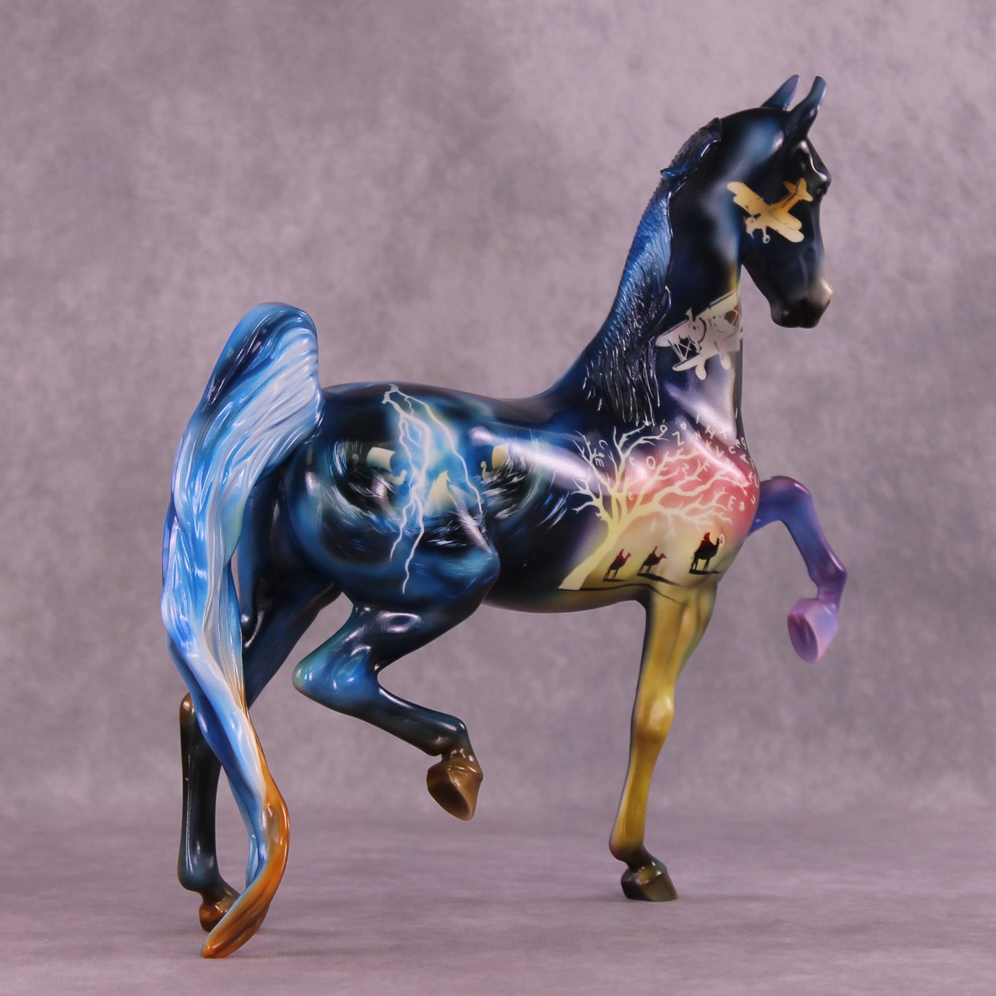 Childhood Dreams OOAK American Saddlebred by Kike (Enrique) Duarte DDOOAKs25