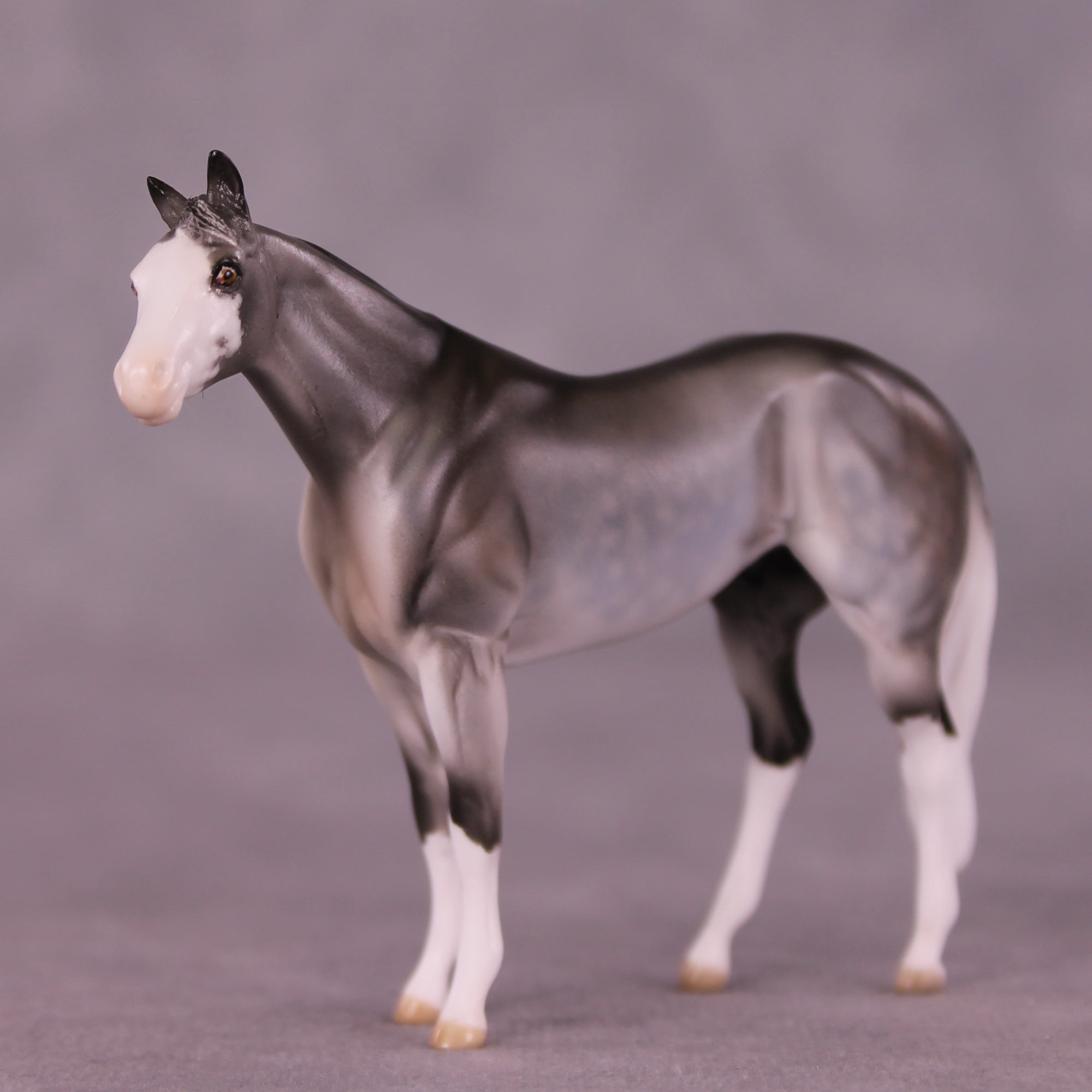 Calyx OOAK Chip Stock Horse by Julie Keim LHS25