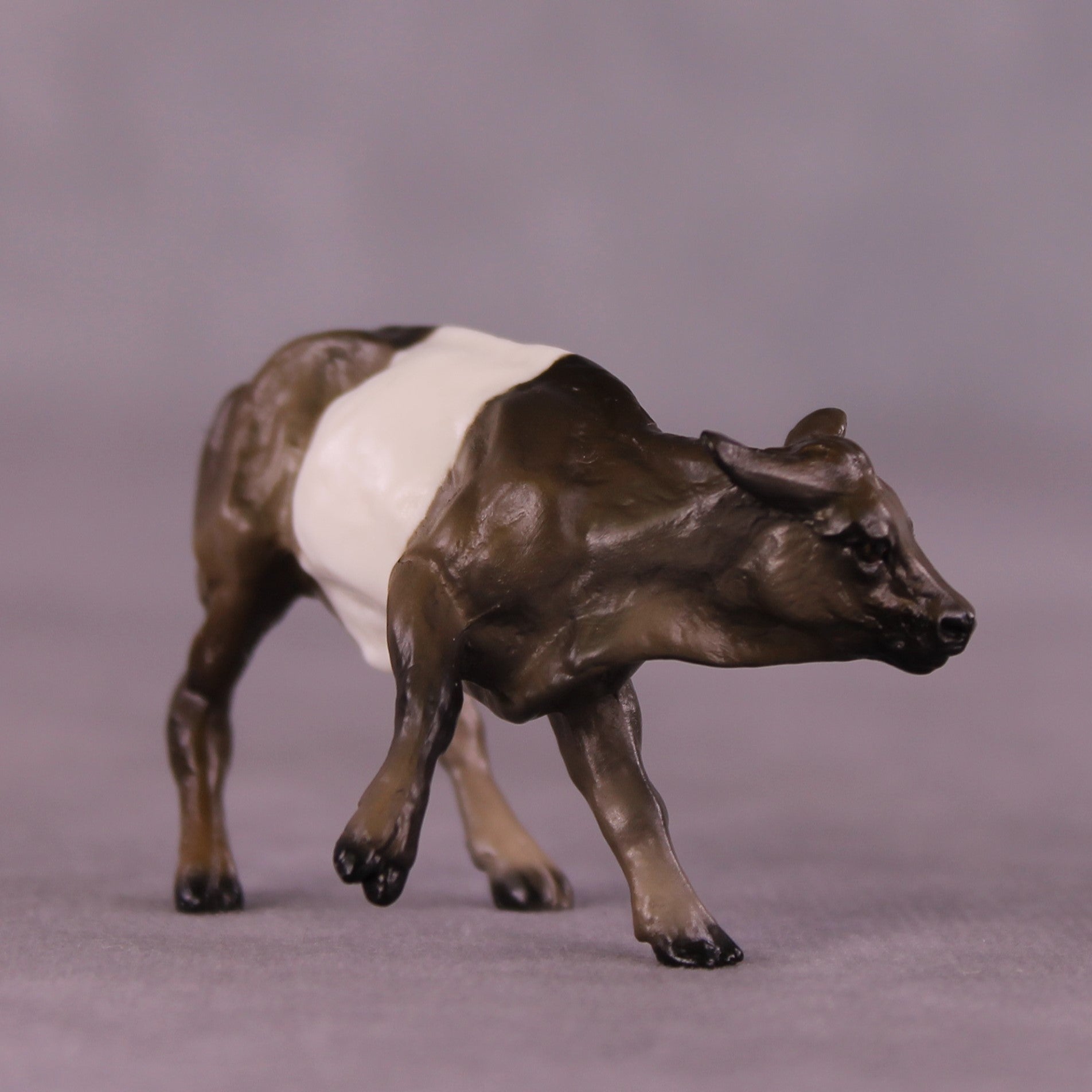 "Olivia" OOAK Calf Chip by Julie Keim EQ25