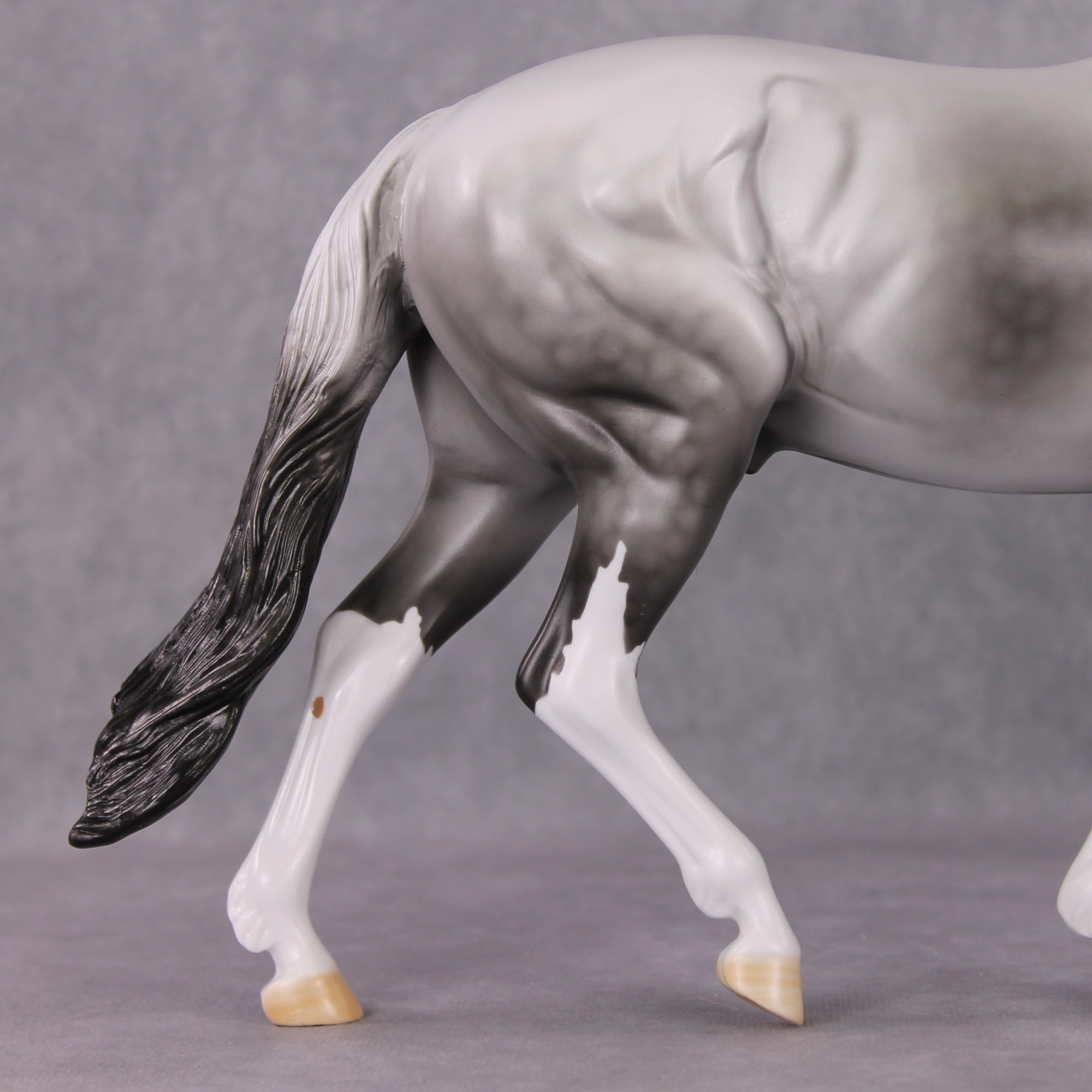 "Tiamet" LE-15 Custom Dapple Grey Irish Draught by Dawn Quick - Fantastical Fantasy Series - January Dragons Pre Order